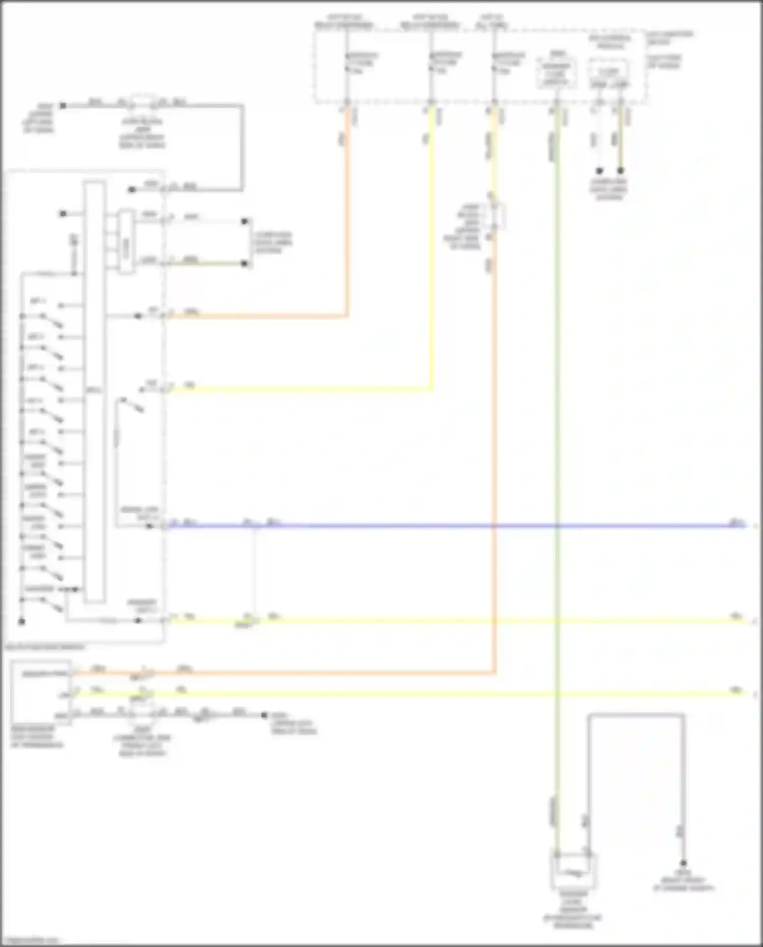 Wiring diagram int 1 for Kia K9 II (2018-2021) (1 of 1)