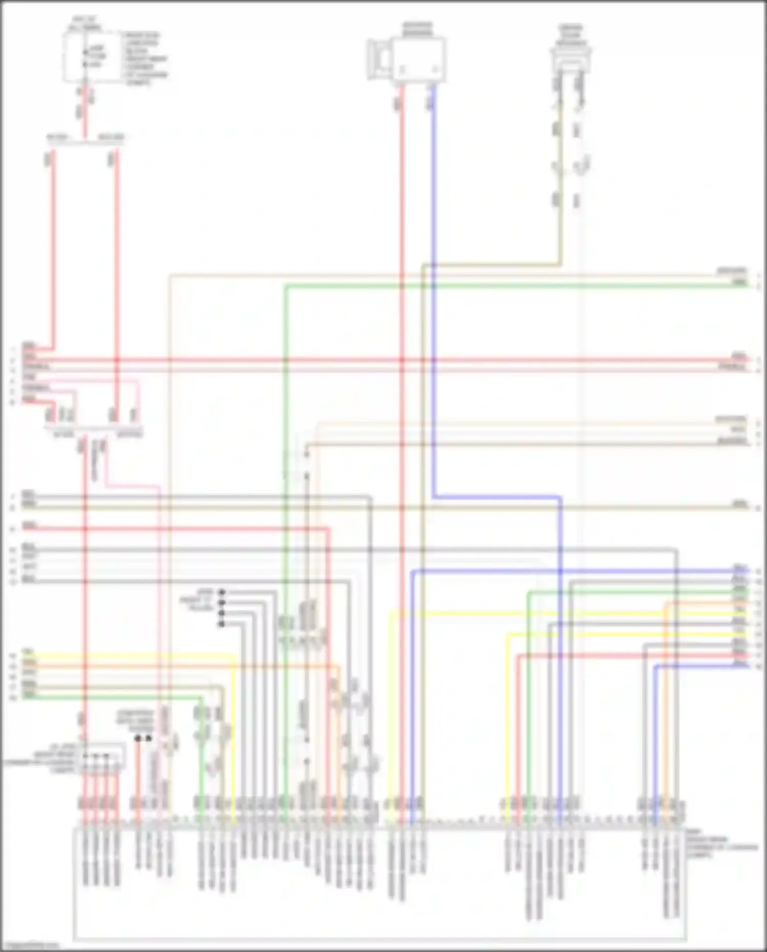 Wiring diagram m-can high for Kia K9 II (2018-2021) (5 of 24)