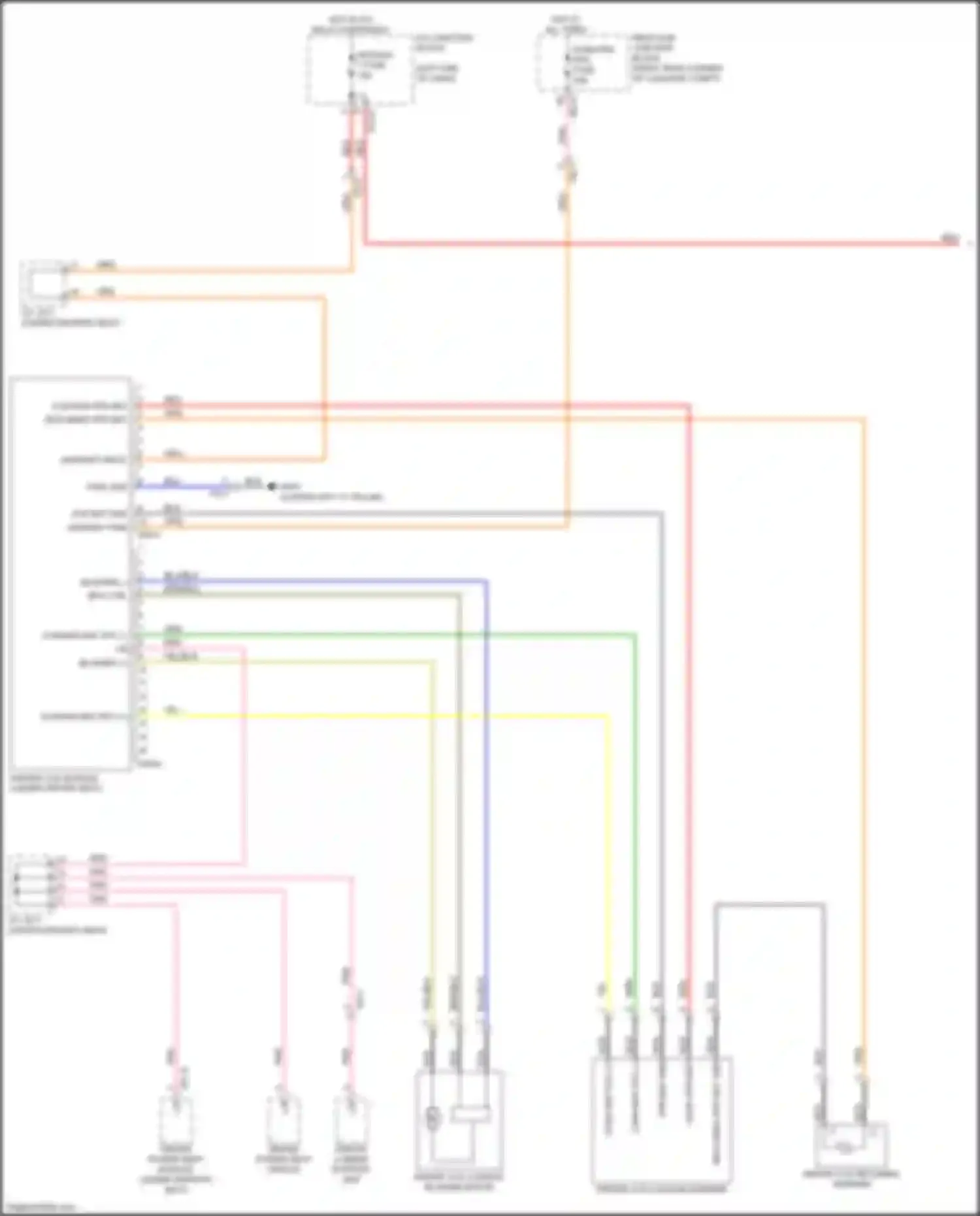 Wiring diagram module 7 fuse for Kia K9 II (2018-2021) (2 of 24)