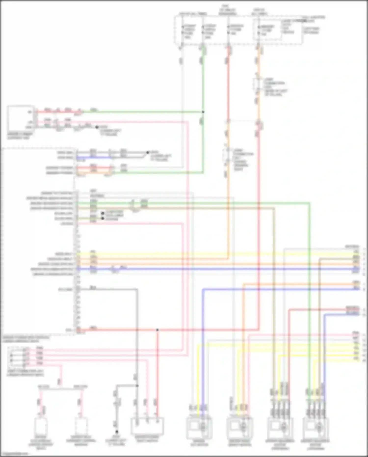 Wiring diagram red/blk for Kia K9 II (2018-2021) (12 of 31)