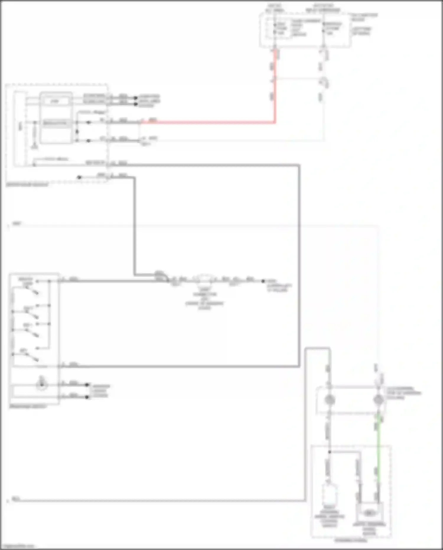 Wiring diagram set- for Kia K9 II (2018-2021) (3 of 4)
