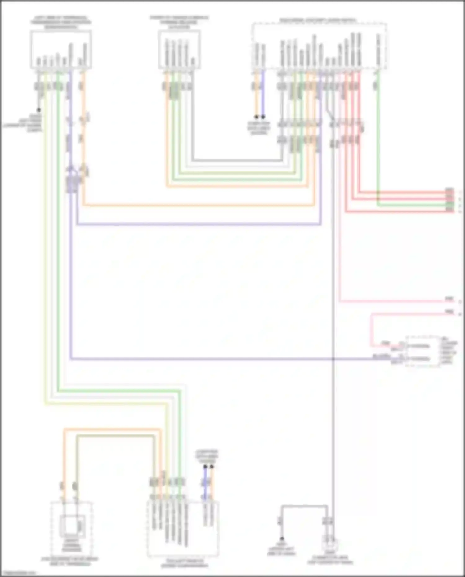 Wiring diagram yel/blk for Kia K9 II (2018-2021) (10 of 32)