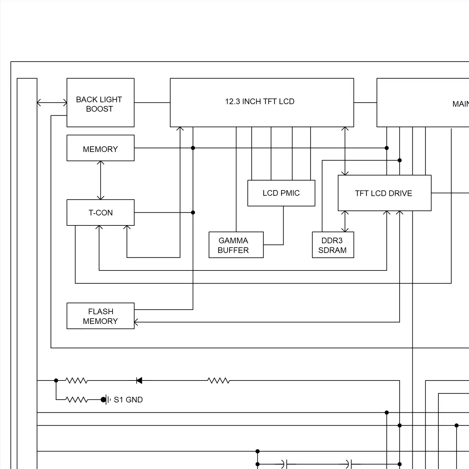 demo - Instrument cluster circuit, full tft display (1 of 3) Instrument cluster circuit, full tft display (1 of 3)