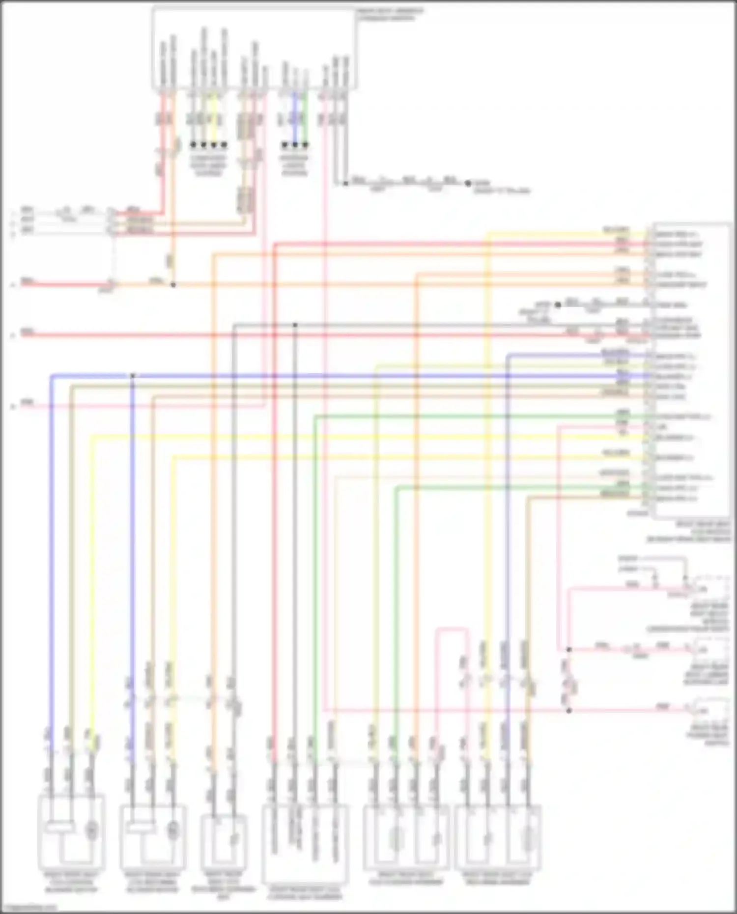 Wiring diagram b-can low for Kia K900 II (2018-2022) (41 of 46)