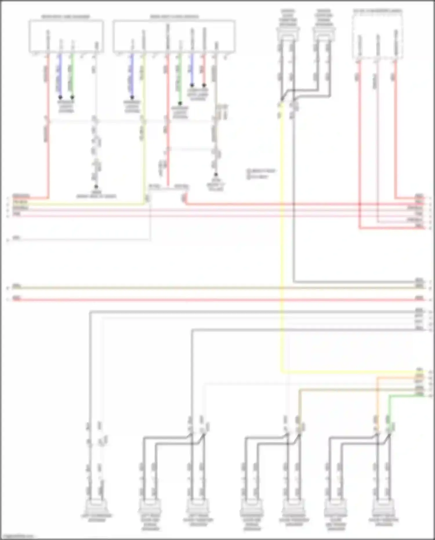 Wiring diagram computer data lines system for Kia K900 II (2018-2022) (9 of 110)