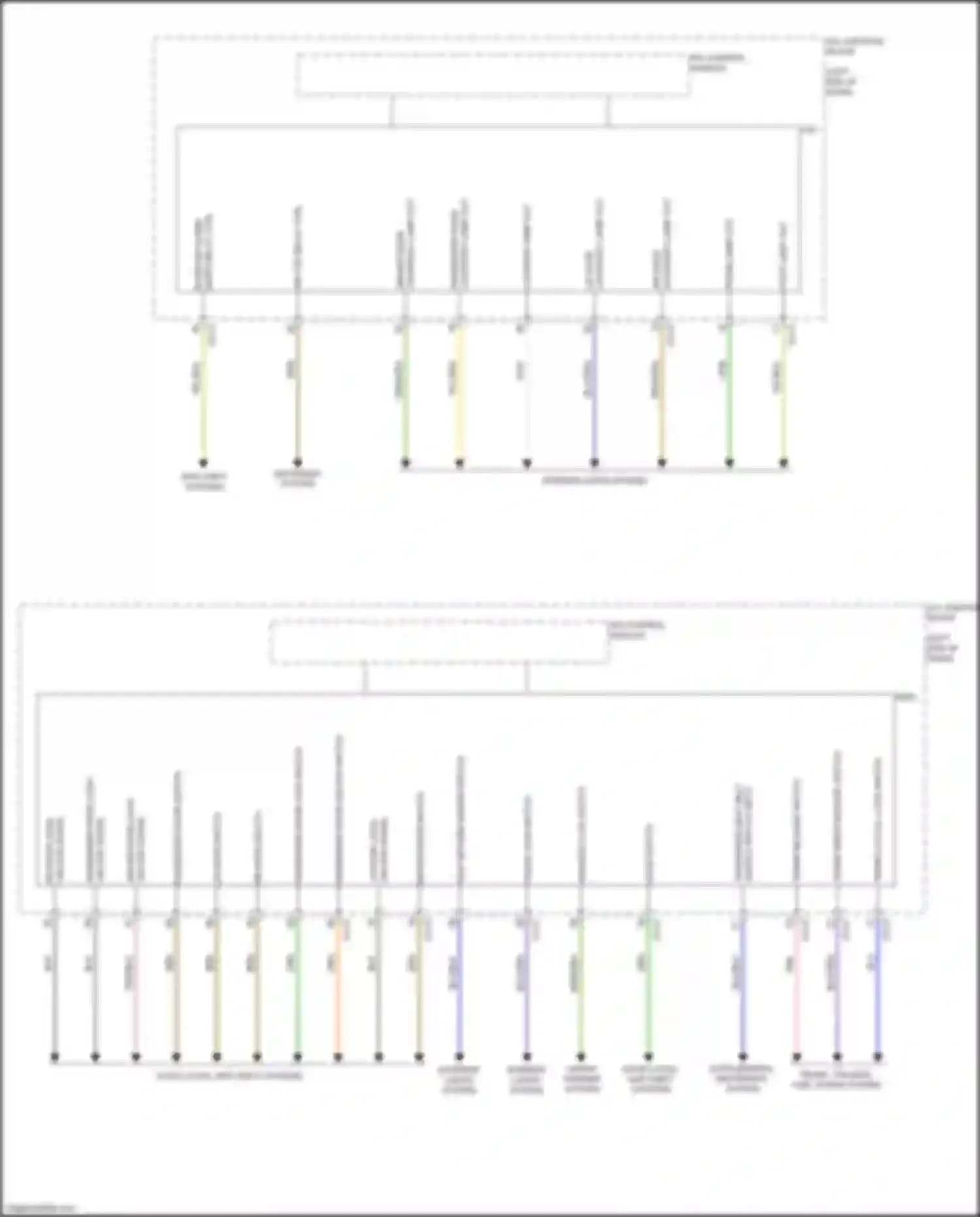 Wiring diagram icu-f for Kia K900 II (2018-2022) (28 of 77)