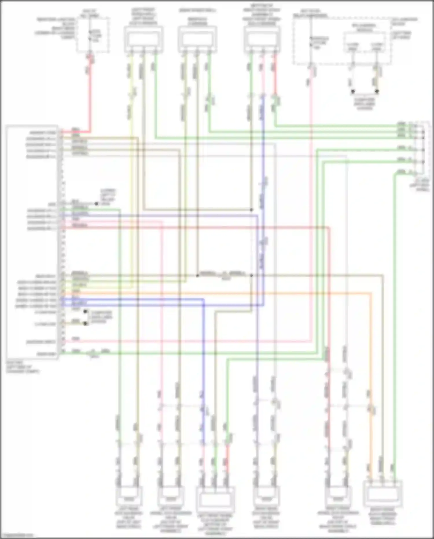 Wiring diagram ips control module for Kia K900 II (2018-2022) (13 of 34)