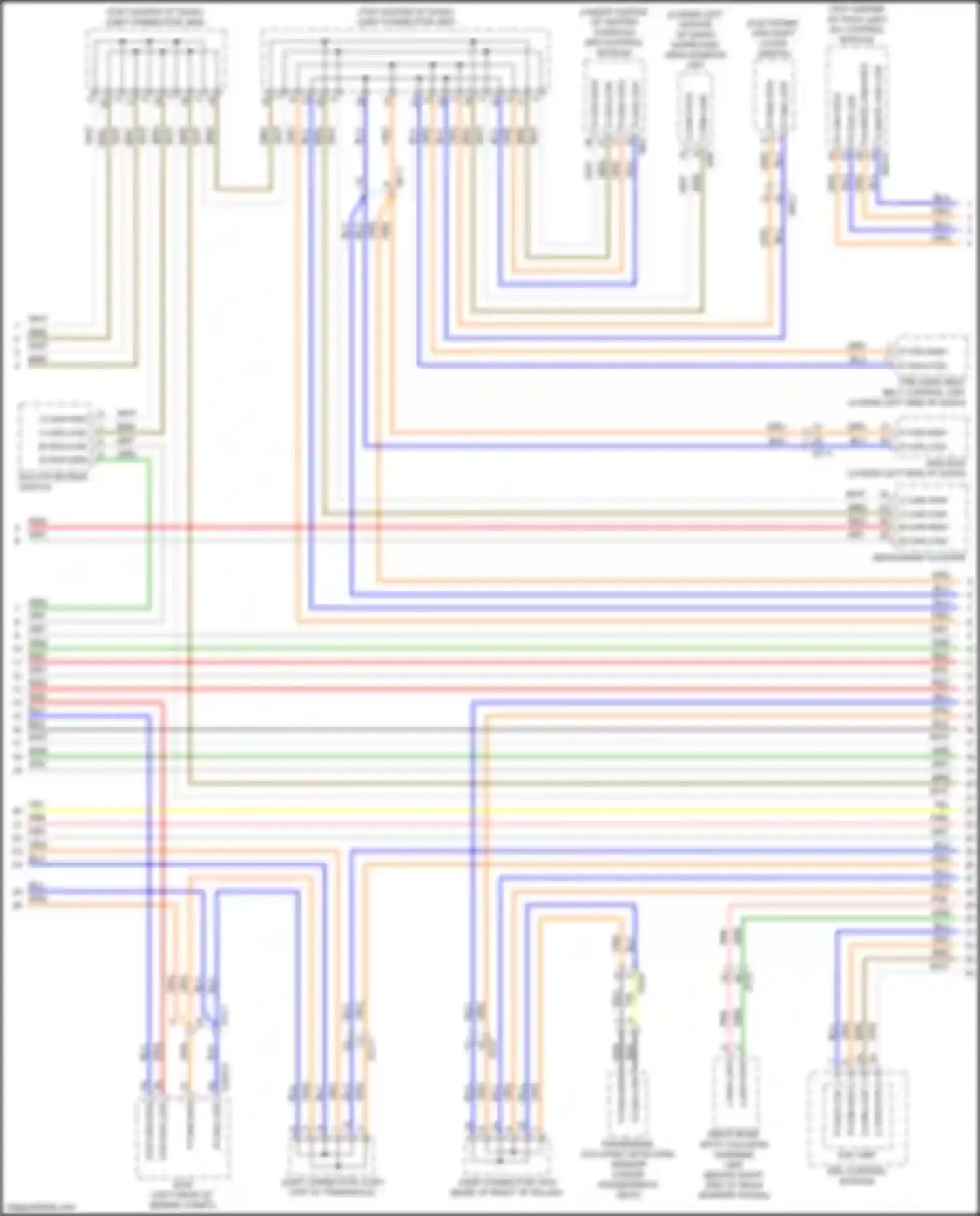 Wiring diagram m-can low for Kia K900 II (2018-2022) (23 of 24)