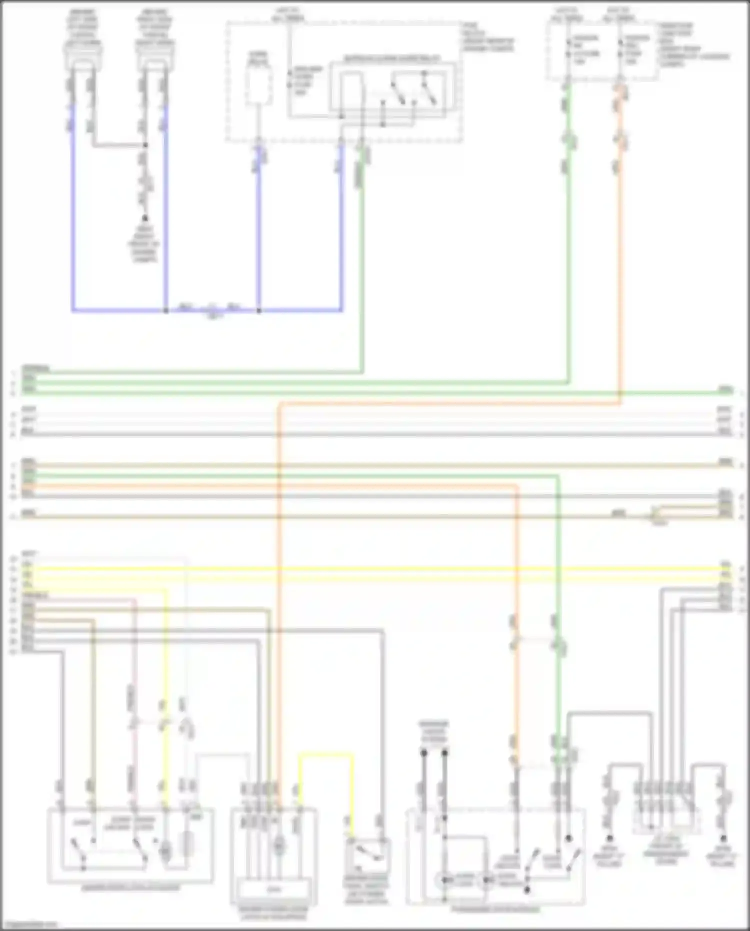Wiring diagram pcb block for Kia K900 II (2018-2022) (8 of 16)