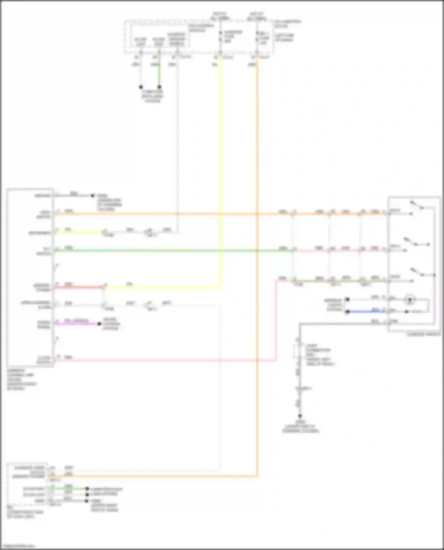 Wiring diagram red for Kia K900 II (2018-2022) (28 of 140)