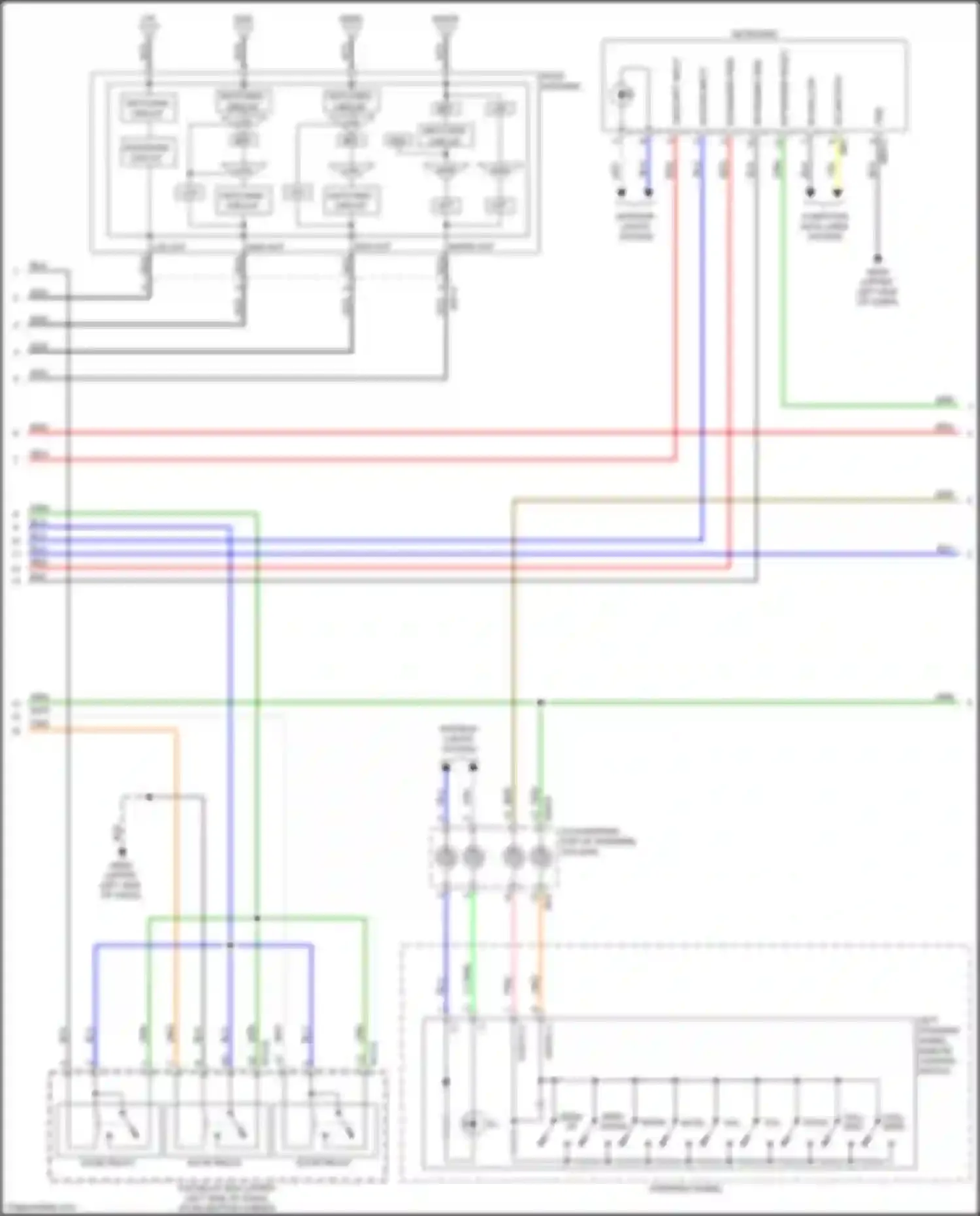 Niro Kia I facelift (2019-2022): Navigation circuit, w/ amplifier (2 of 4)