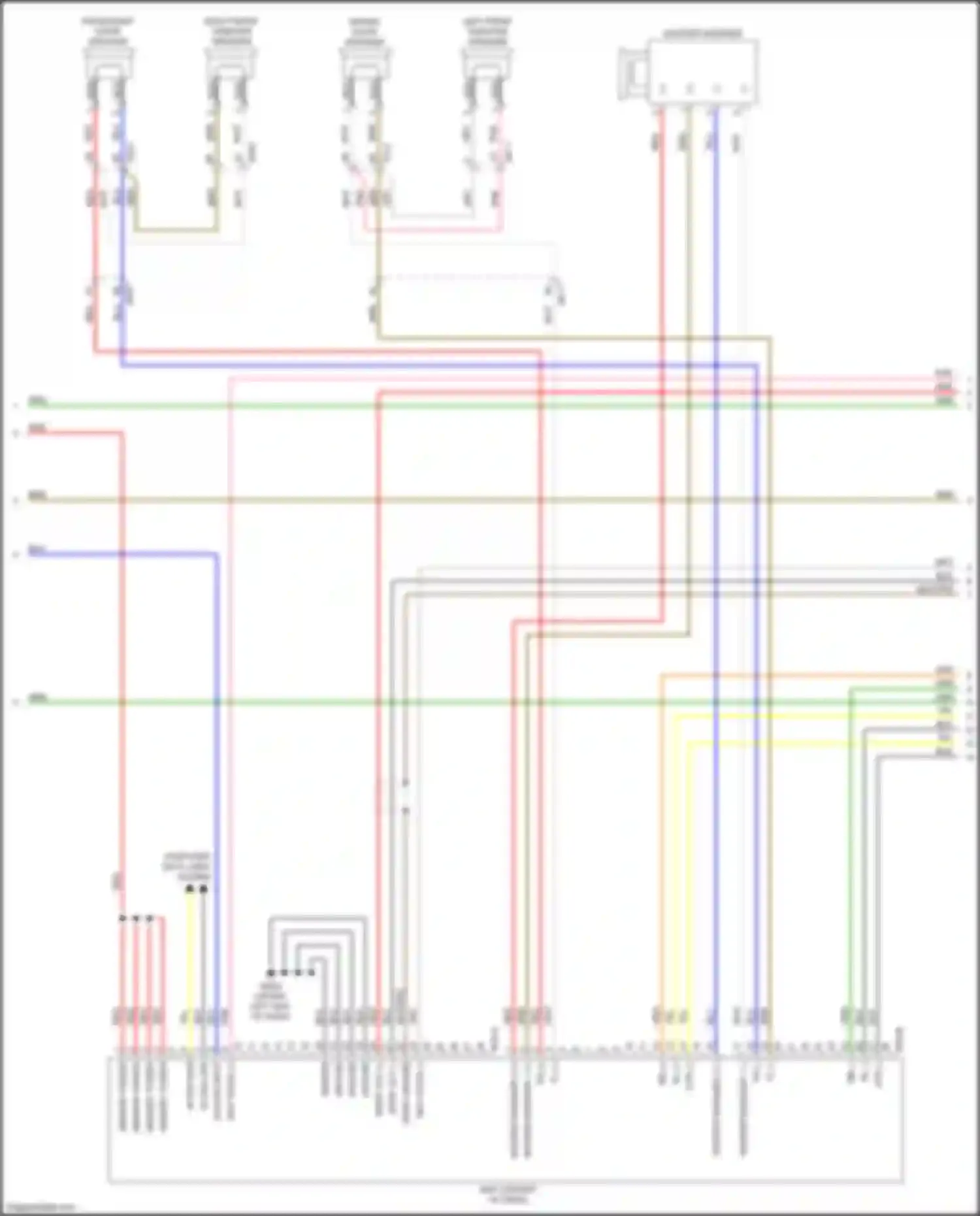 Niro Kia I facelift (2019-2022): Navigation circuit, w/ amplifier (3 of 4)