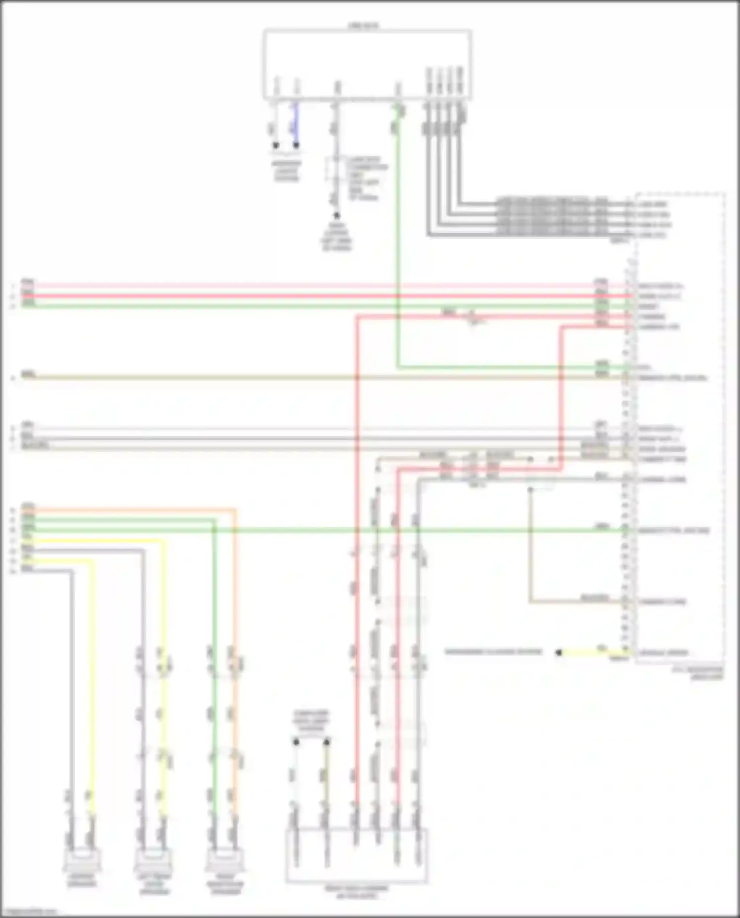 Niro Kia I facelift (2019-2022): Navigation circuit, w/ amplifier (4 of 4)