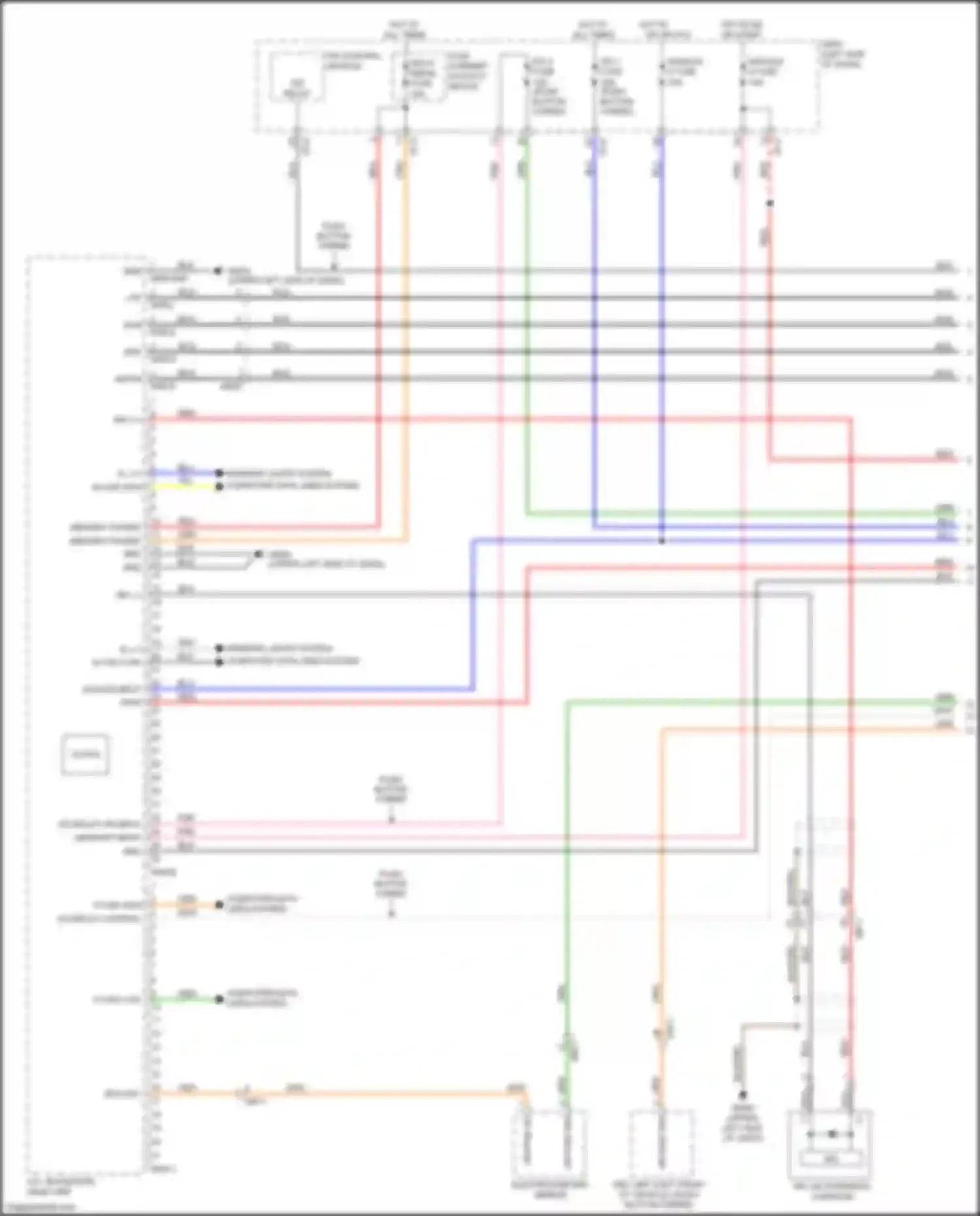 Niro Kia I facelift (2019-2022): Navigation circuit, w/o amplifier (1 of 3)