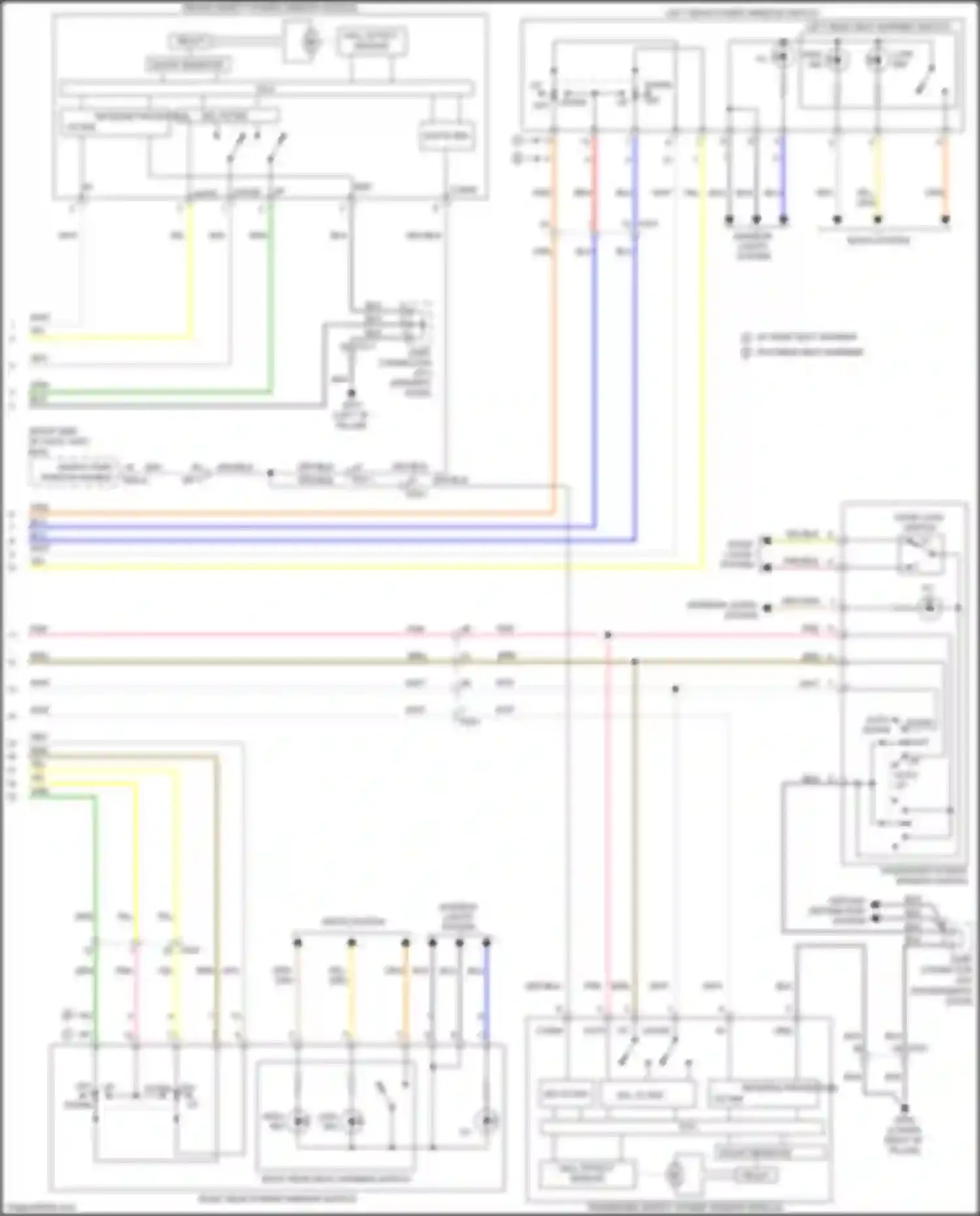 Wiring diagram auto up for Kia Niro I facelift (2019-2022) (1 of 1)