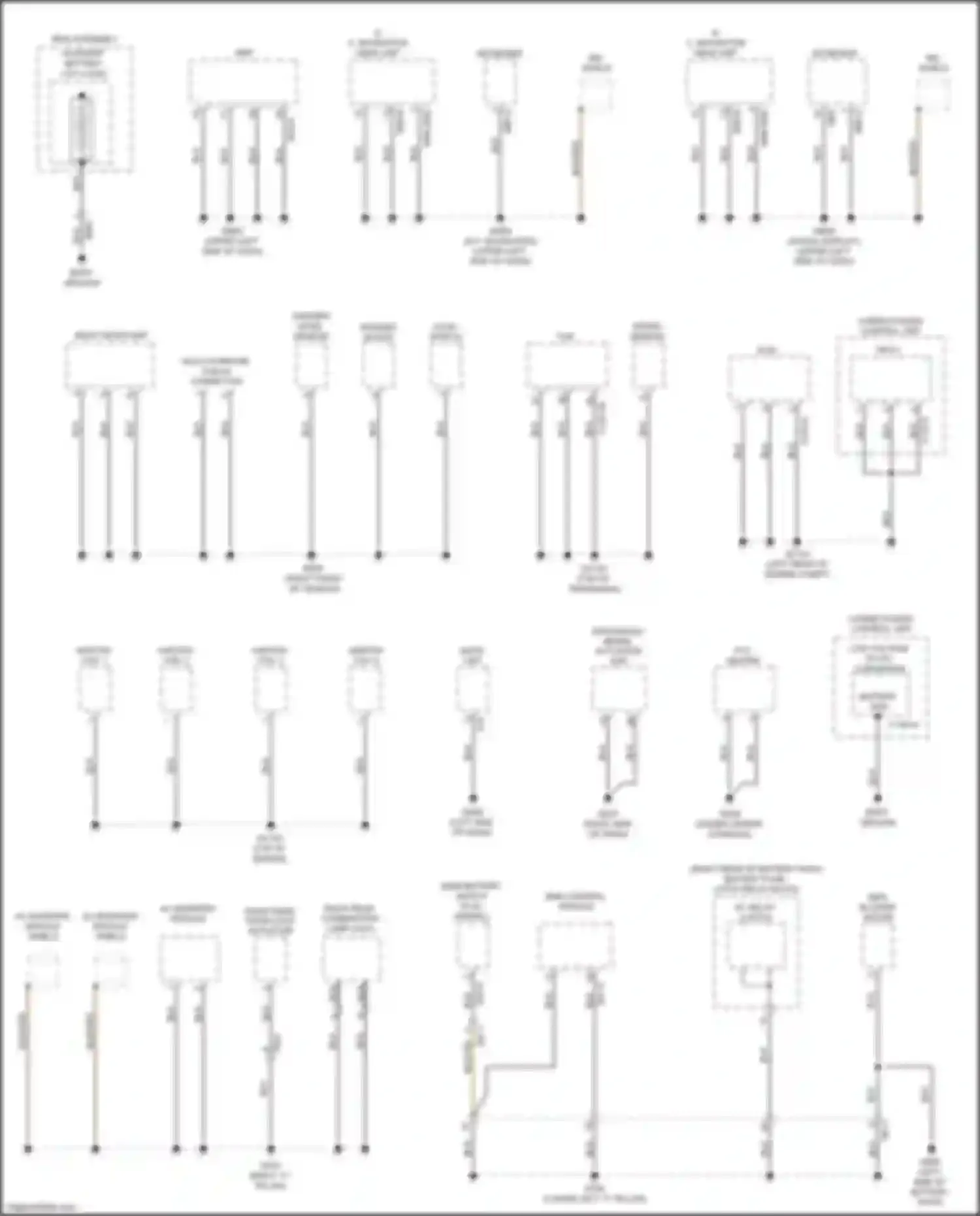 Wiring diagram a/v, navigation head unit for Kia Niro I facelift (2019-2022) (2 of 23)