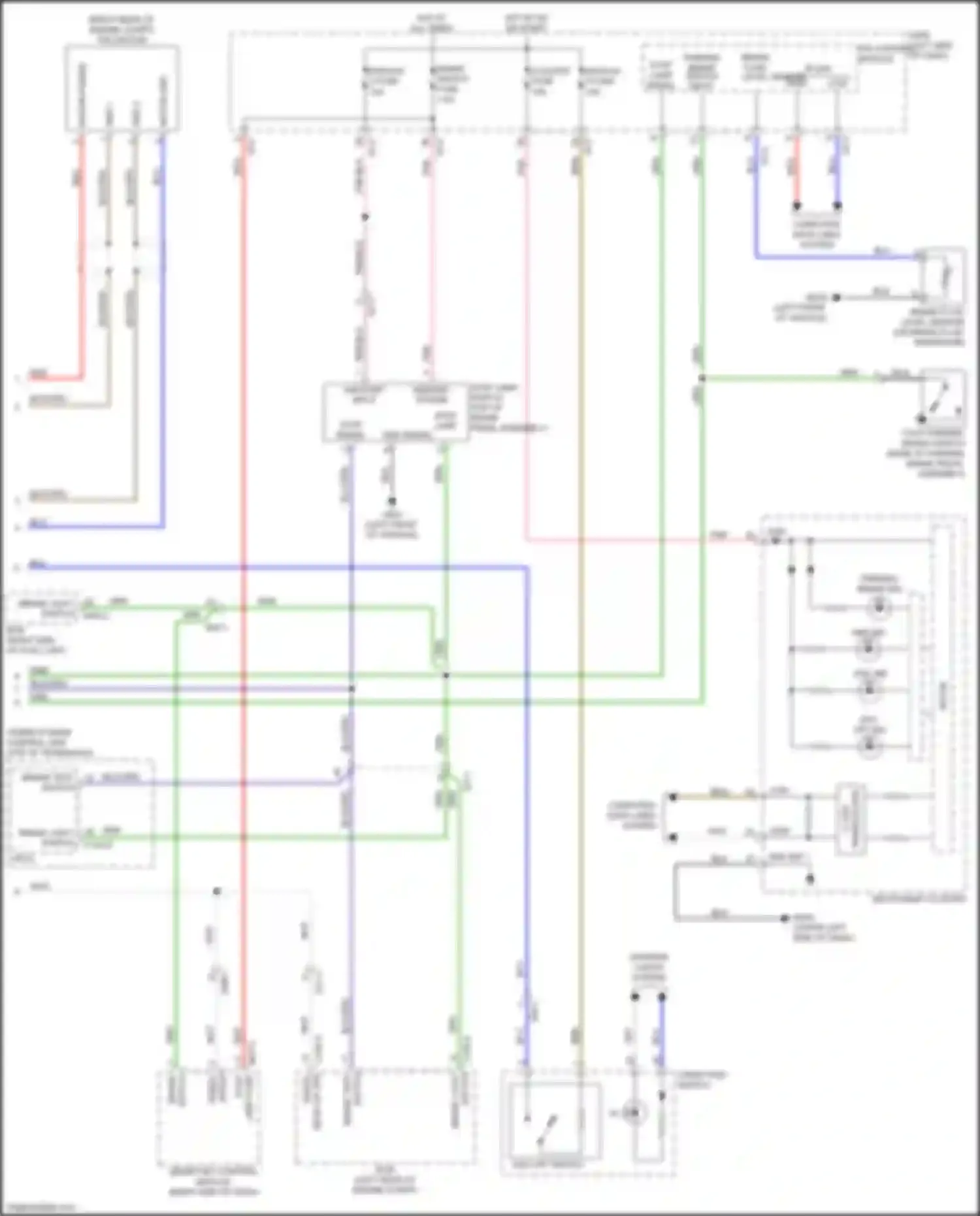 Wiring diagram blk for Kia Niro I facelift (2019-2022) (35 of 171)