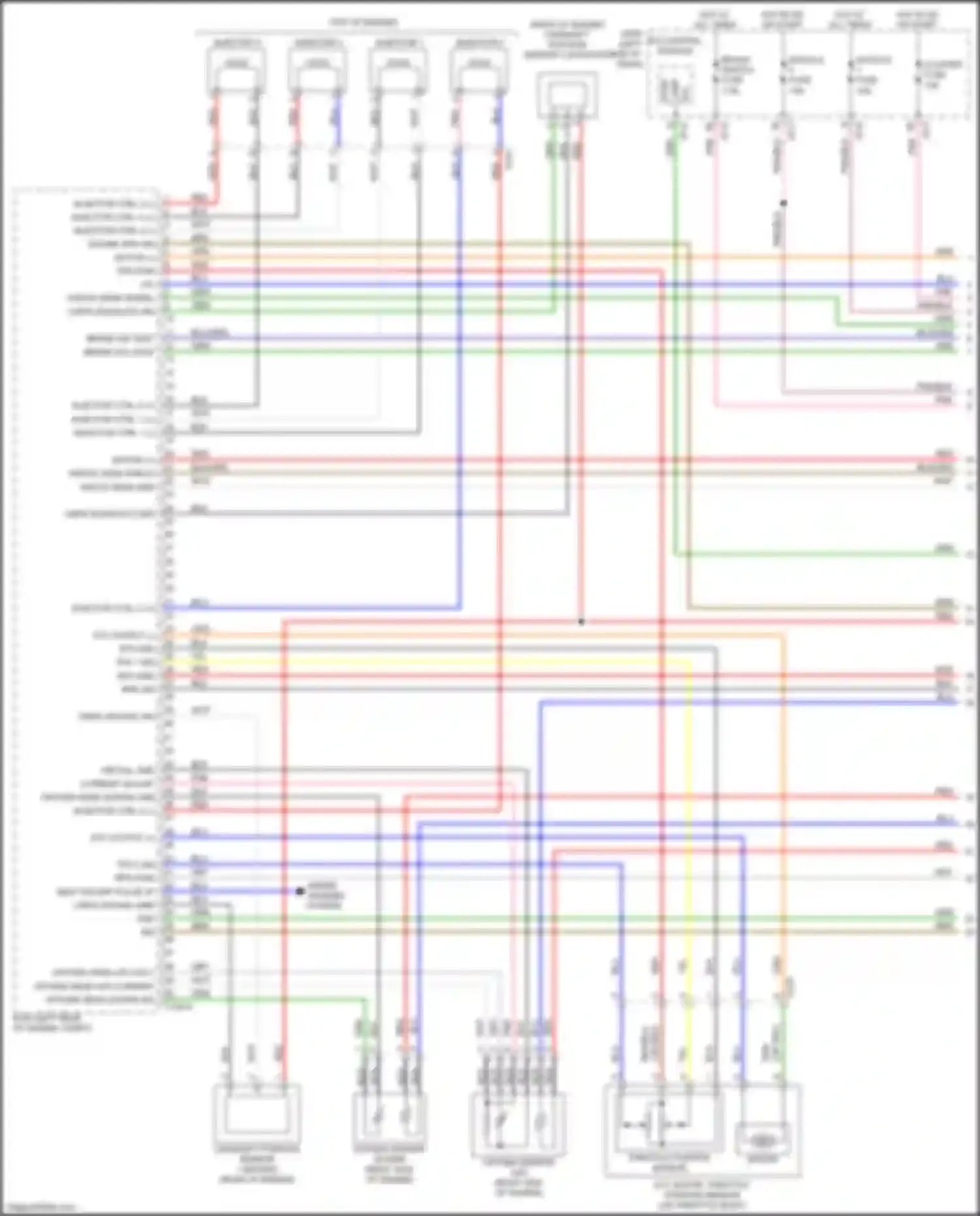 Wiring diagram brake sw light for Kia Niro I facelift (2019-2022) (1 of 2)