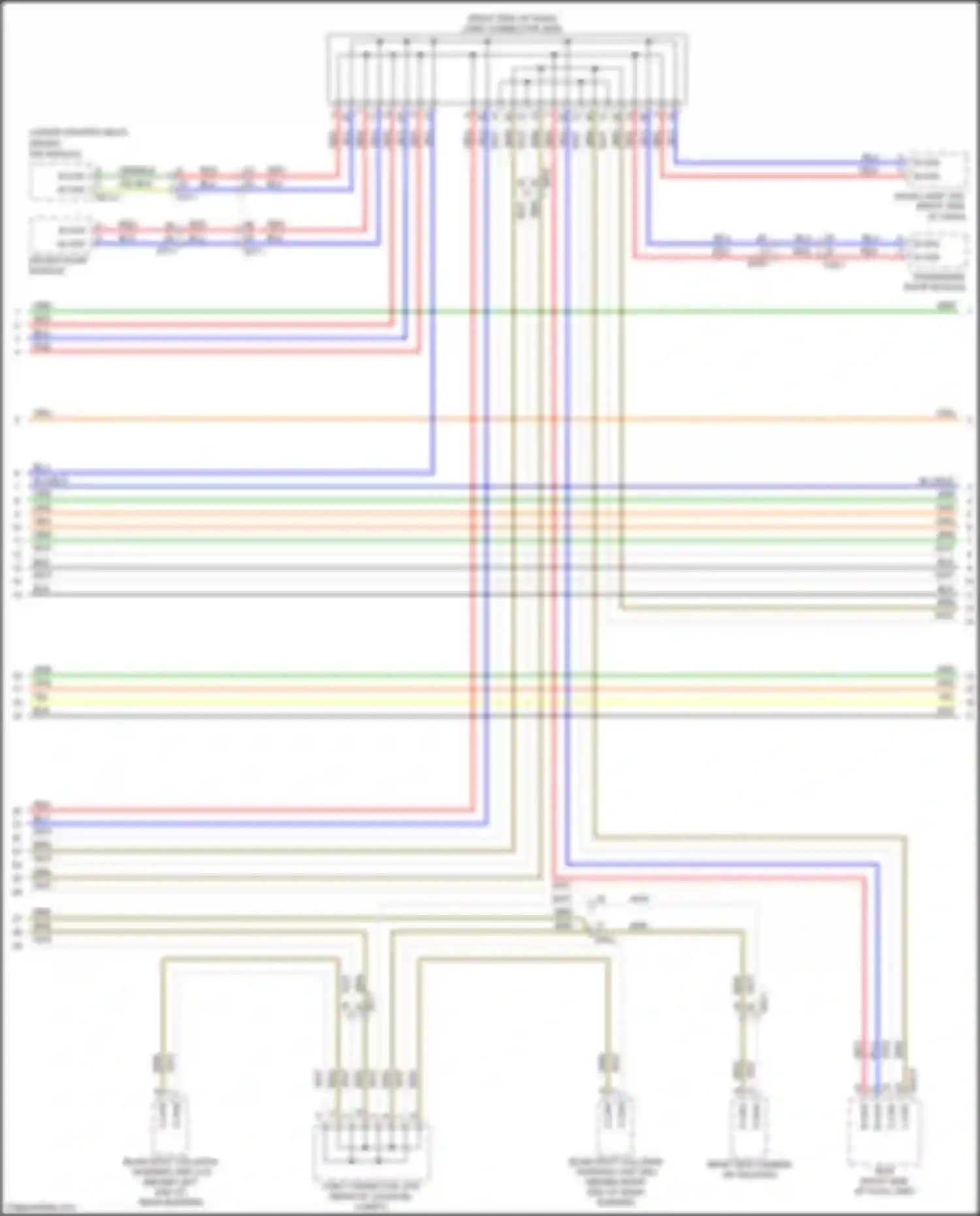 Wiring diagram c-can hi for Kia Niro I facelift (2019-2022) (3 of 5)