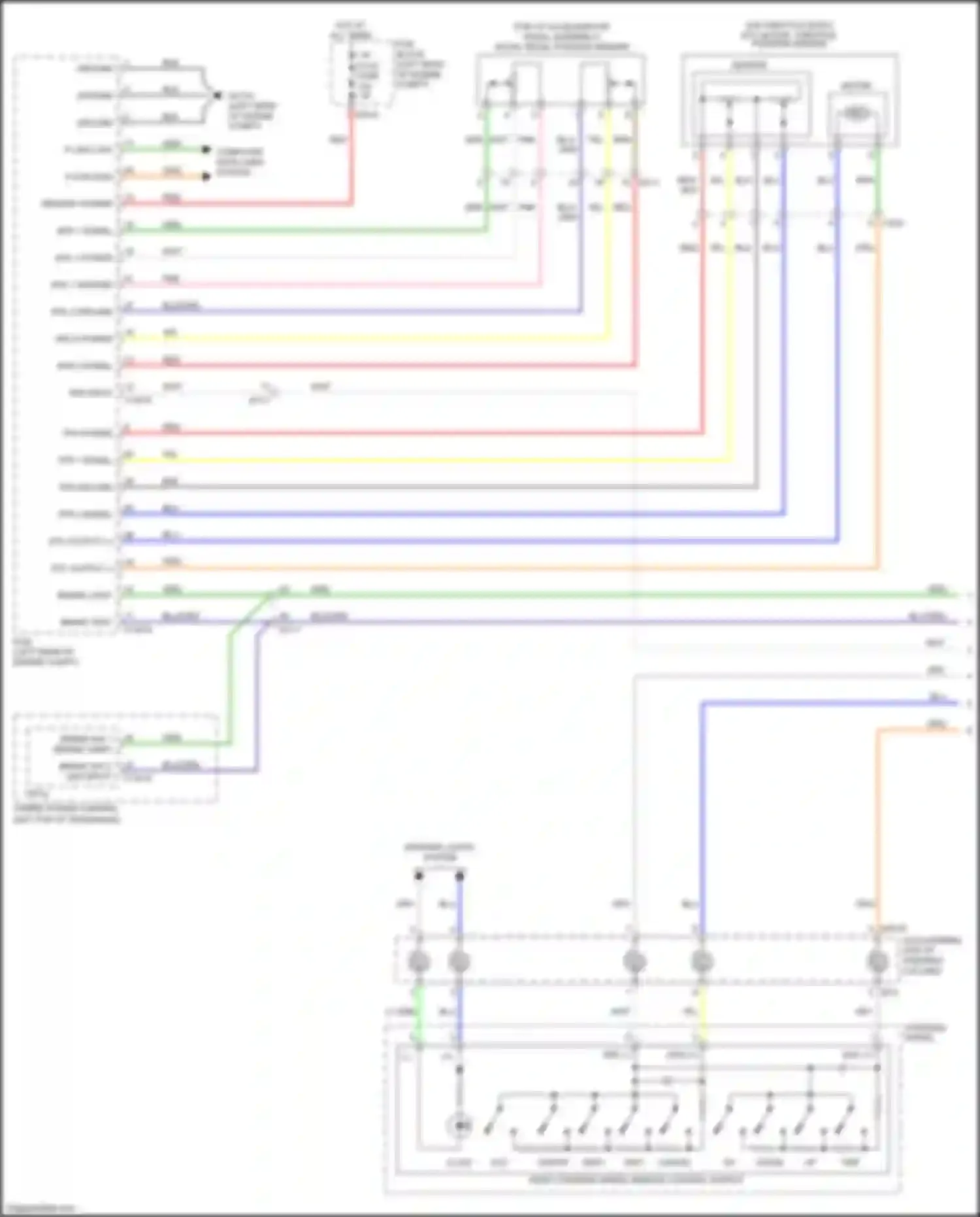 Wiring diagram computer data lines system for Kia Niro I facelift (2019-2022) (71 of 102)
