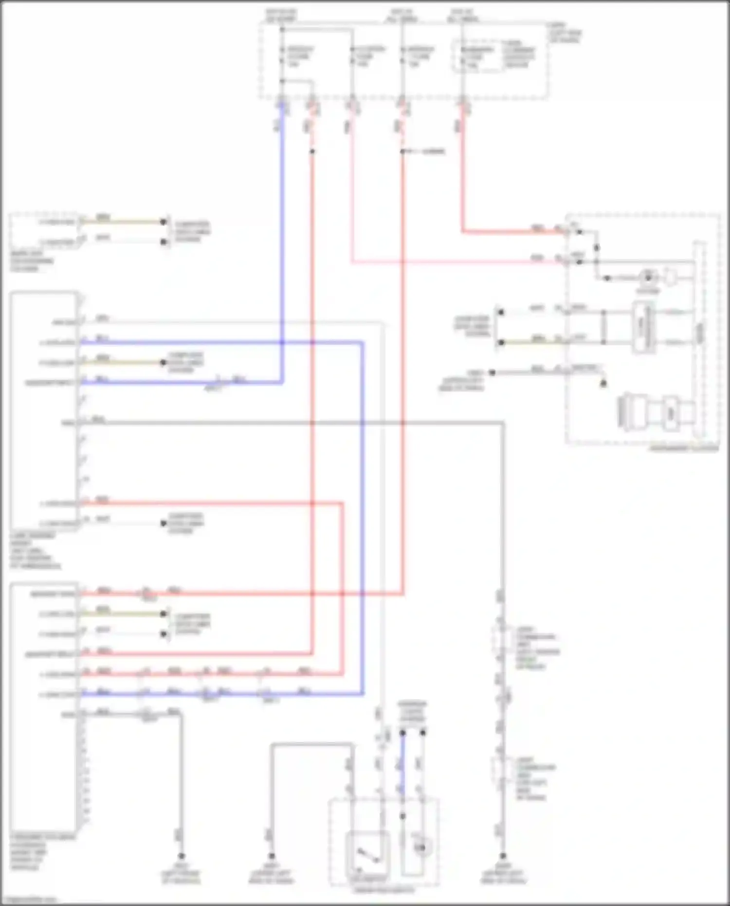 Wiring diagram computer data lines system for Kia Niro I facelift (2019-2022) (43 of 102)