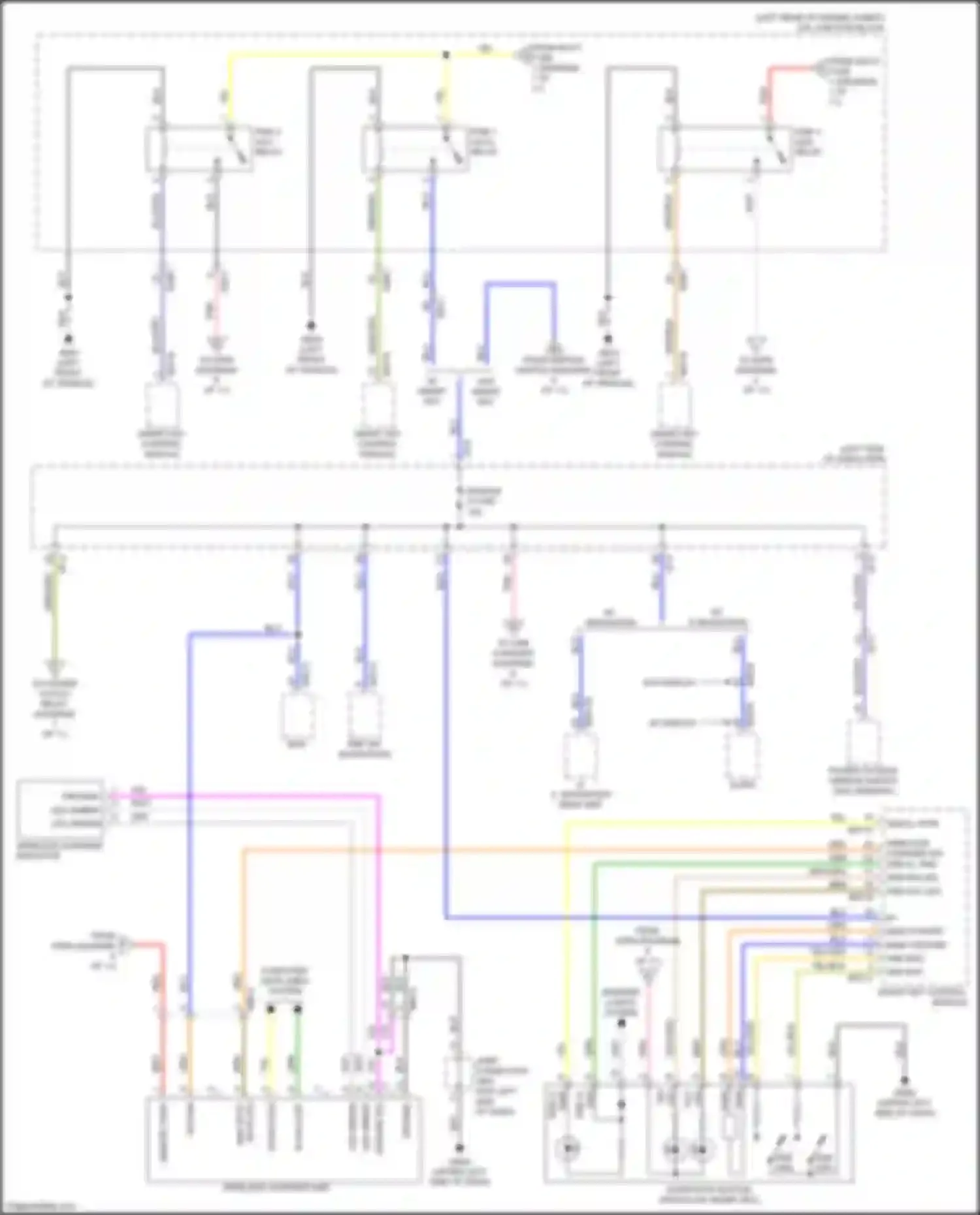 Wiring diagram computer data lines system for Kia Niro I facelift (2019-2022) (78 of 102)