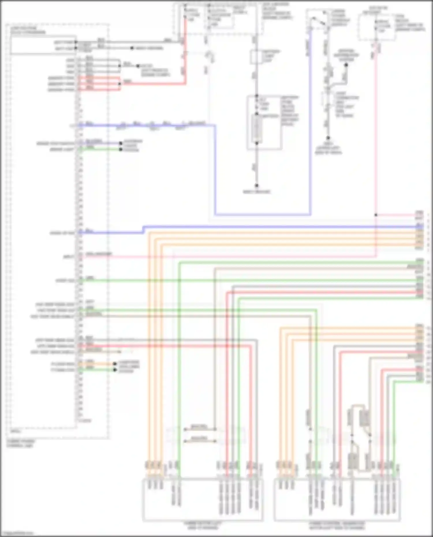 Wiring diagram e/r junction block for Kia Niro I facelift (2019-2022) (34 of 36)