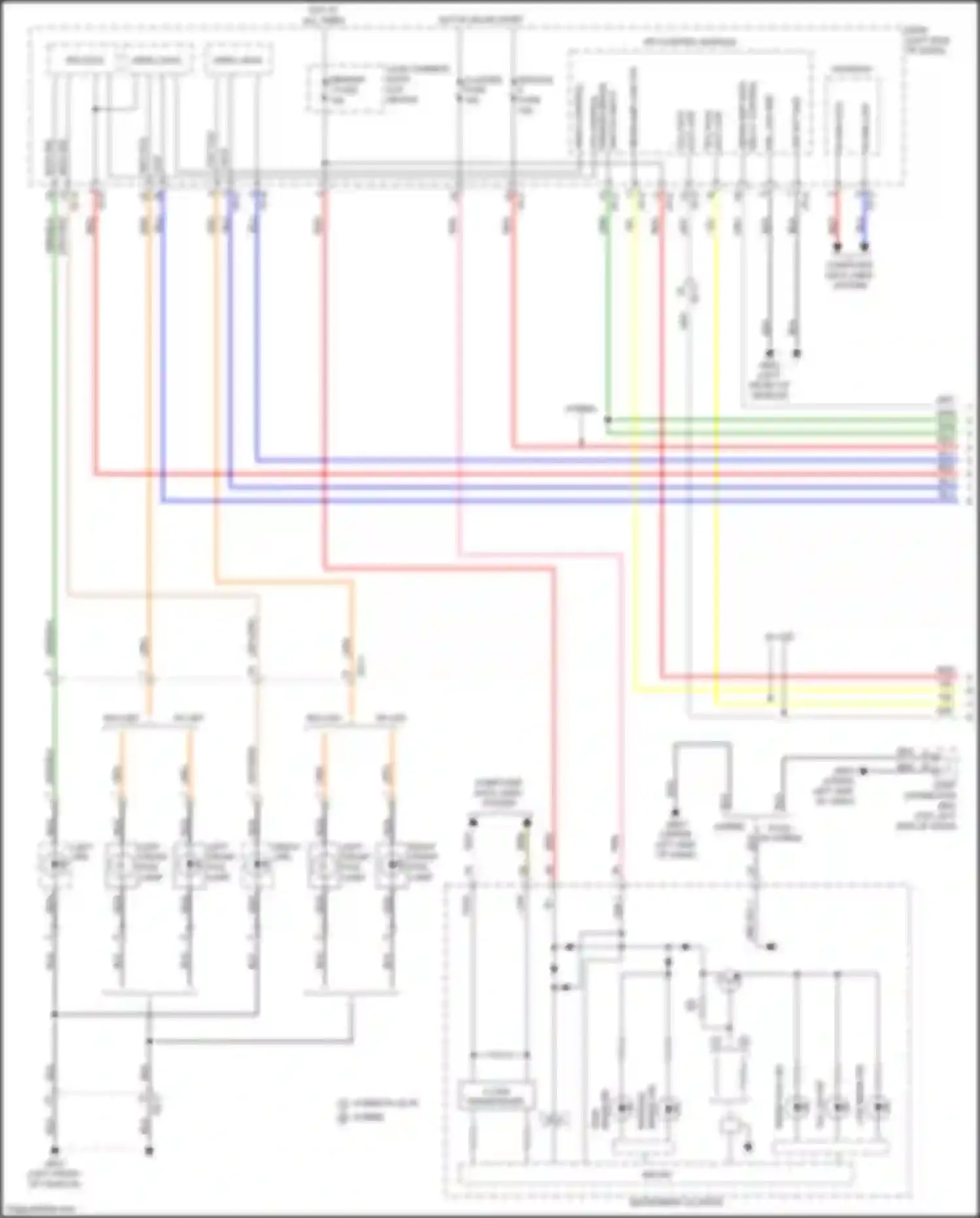 Wiring diagram frt fog lh for Kia Niro I facelift (2019-2022) (1 of 2)
