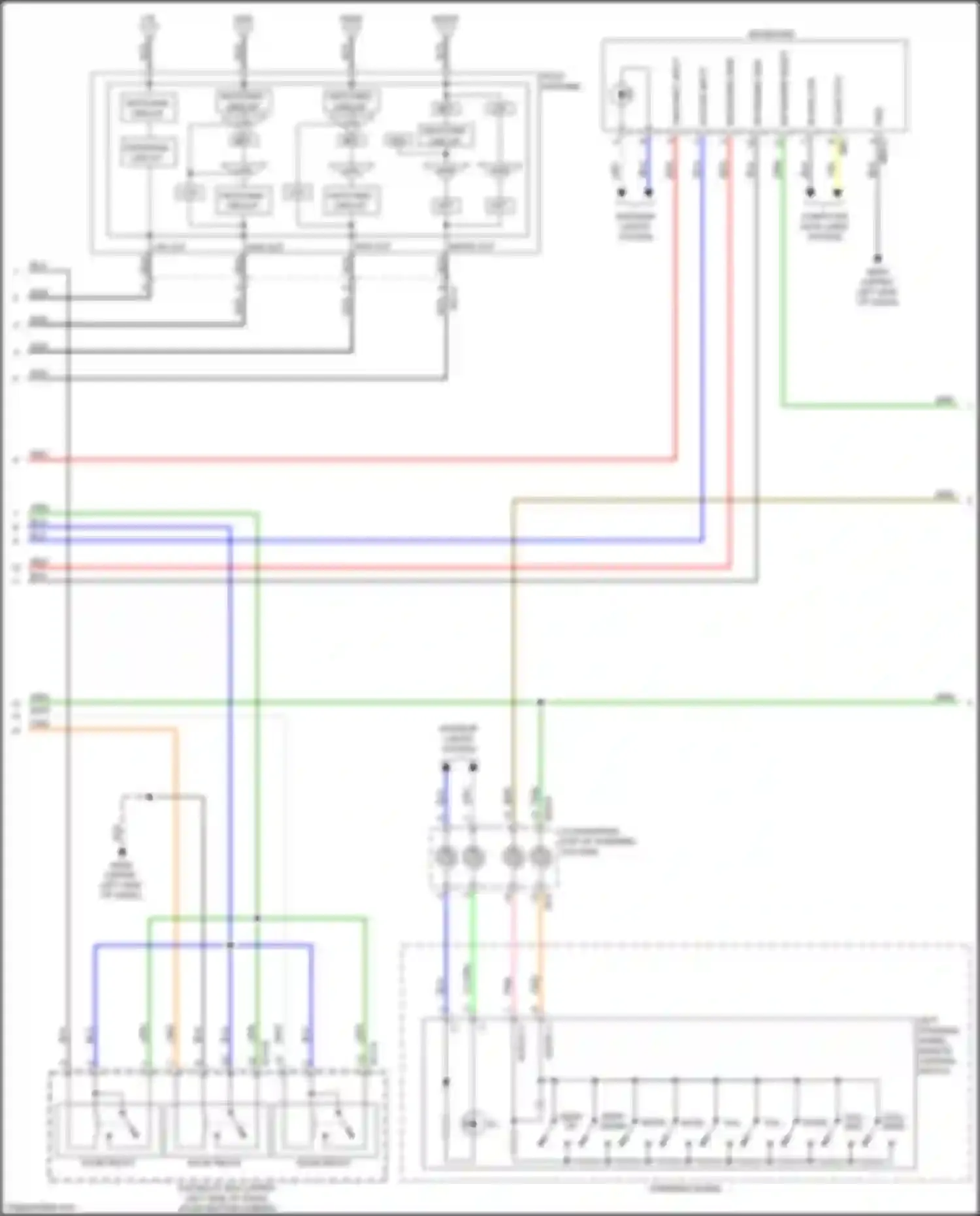 Wiring diagram gps out for Kia Niro I facelift (2019-2022) (1 of 5)