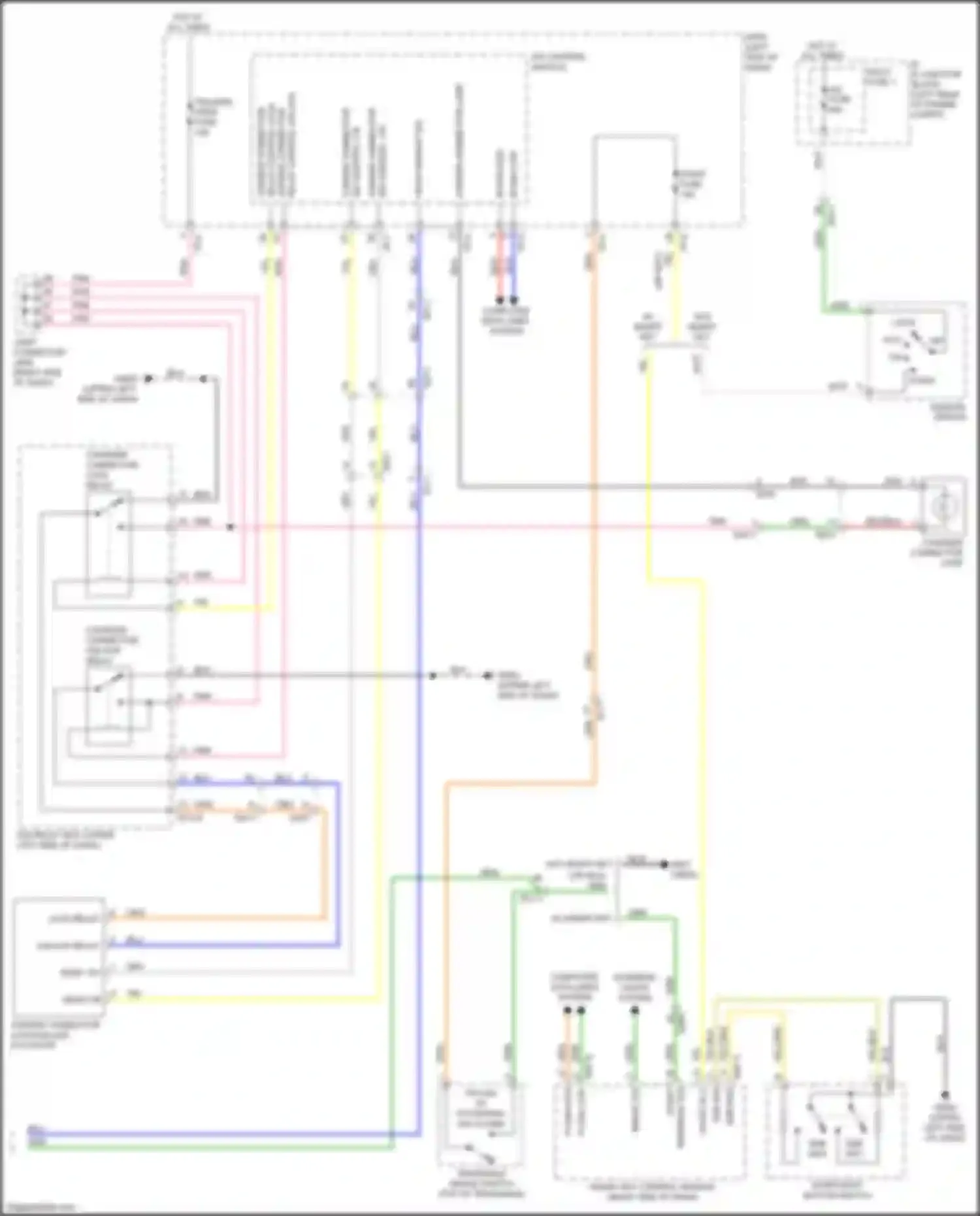 Wiring diagram grn for Kia Niro I facelift (2019-2022) (145 of 148)