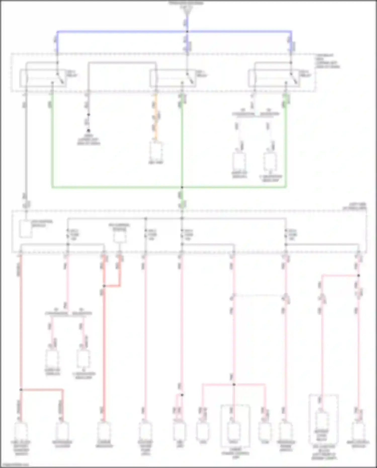 Wiring diagram instrument cluster for Kia Niro I facelift (2019-2022) (26 of 39)