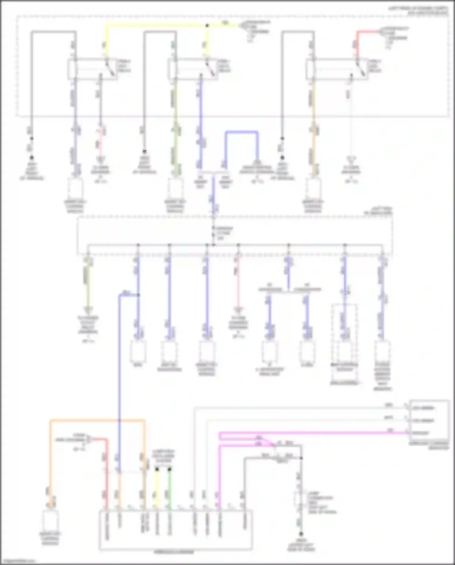 Wiring diagram i/p-d for Kia Niro I facelift (2019-2022) (23 of 34)