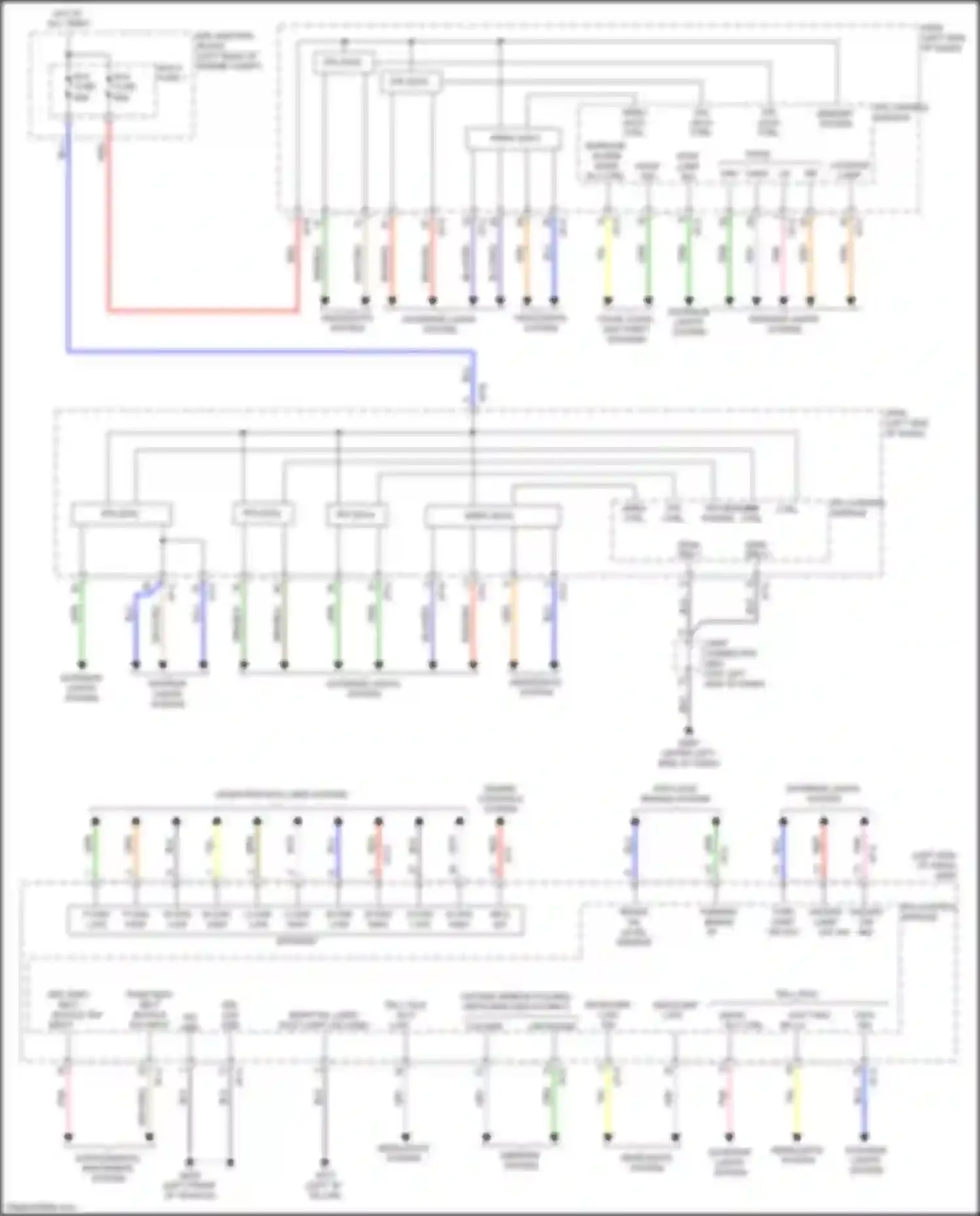 Wiring diagram i/p-e for Kia Niro I facelift (2019-2022) (17 of 54)