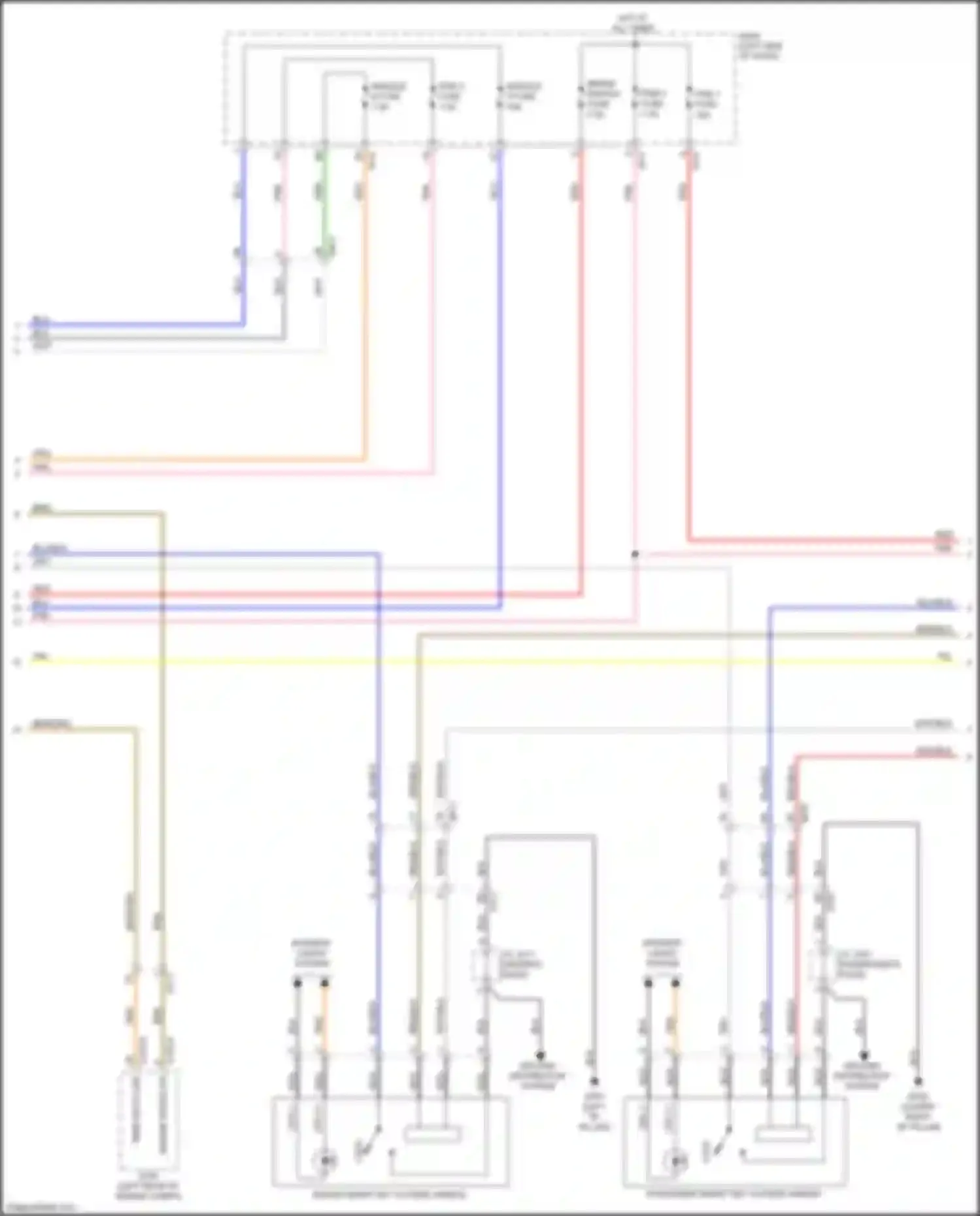 Wiring diagram i/p-f for Kia Niro I facelift (2019-2022) (26 of 66)