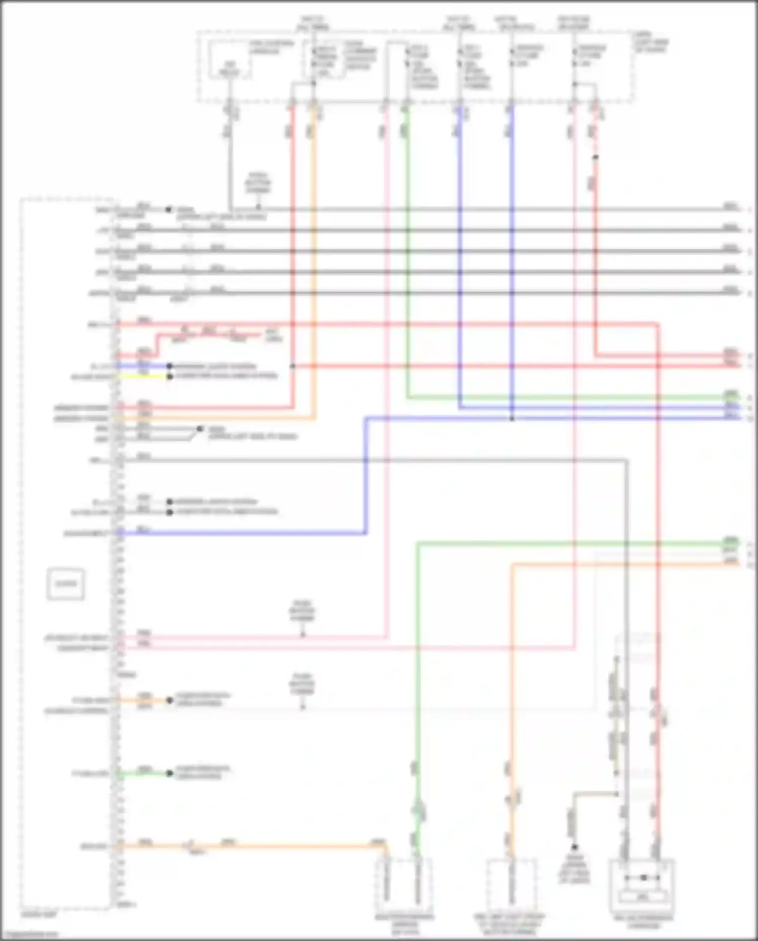 Wiring diagram i/p-f for Kia Niro I facelift (2019-2022) (18 of 66)