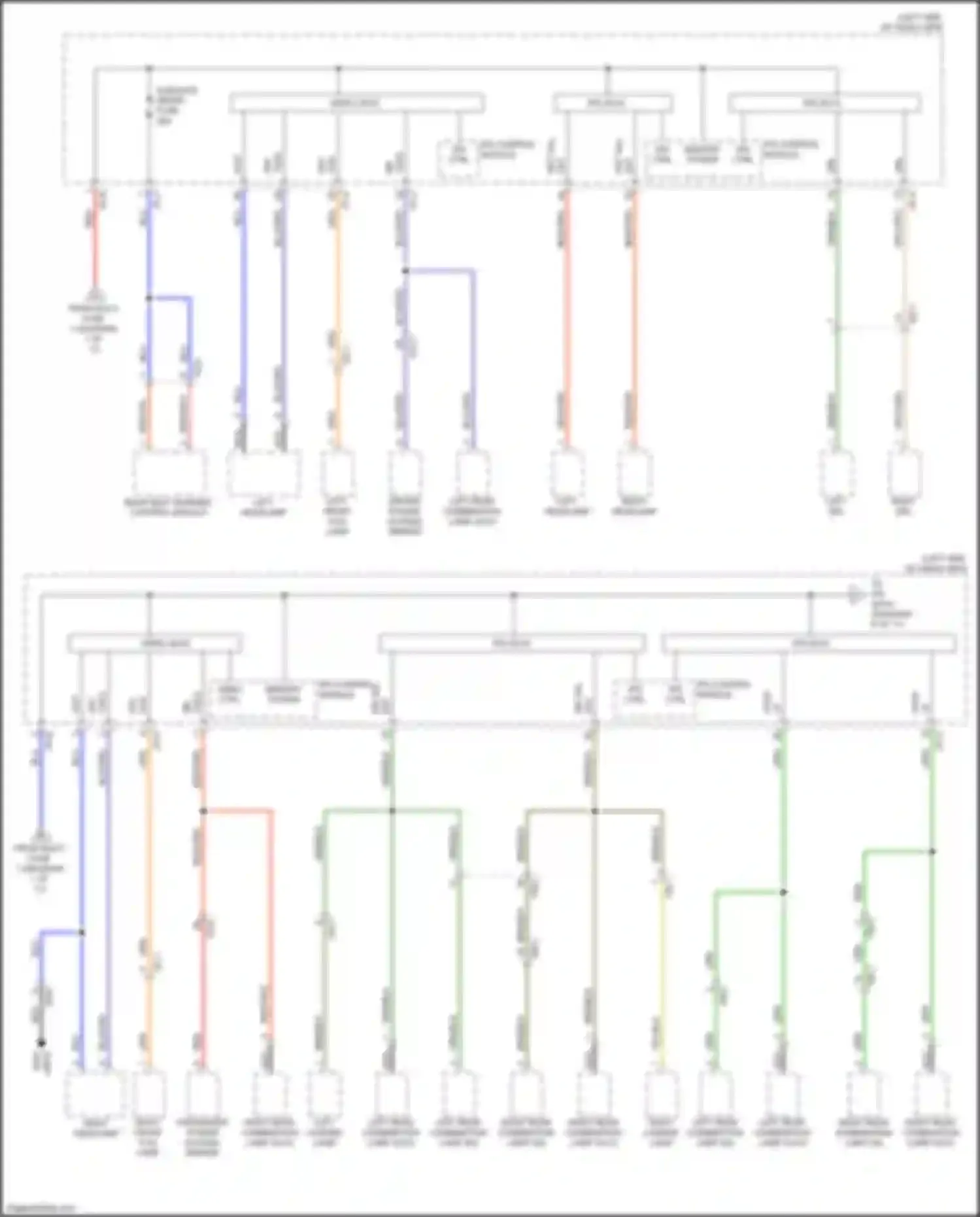 Wiring diagram lp lh for Kia Niro I facelift (2019-2022) (1 of 2)