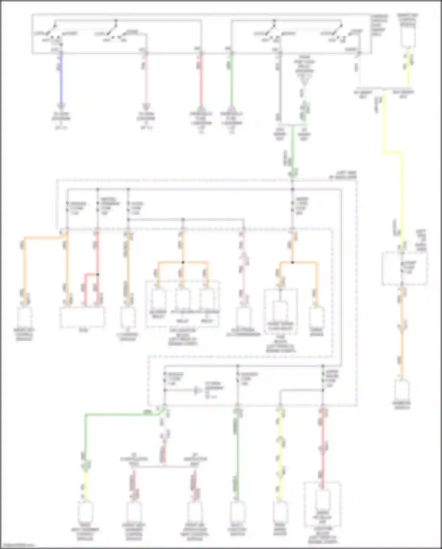 Wiring diagram module 6 fuse for Kia Niro I facelift (2019-2022) (4 of 5)