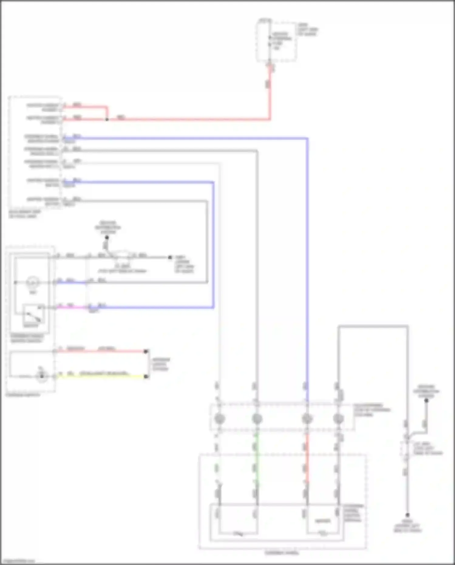 Wiring diagram ntc- for Kia Niro I facelift (2019-2022) (2 of 4)