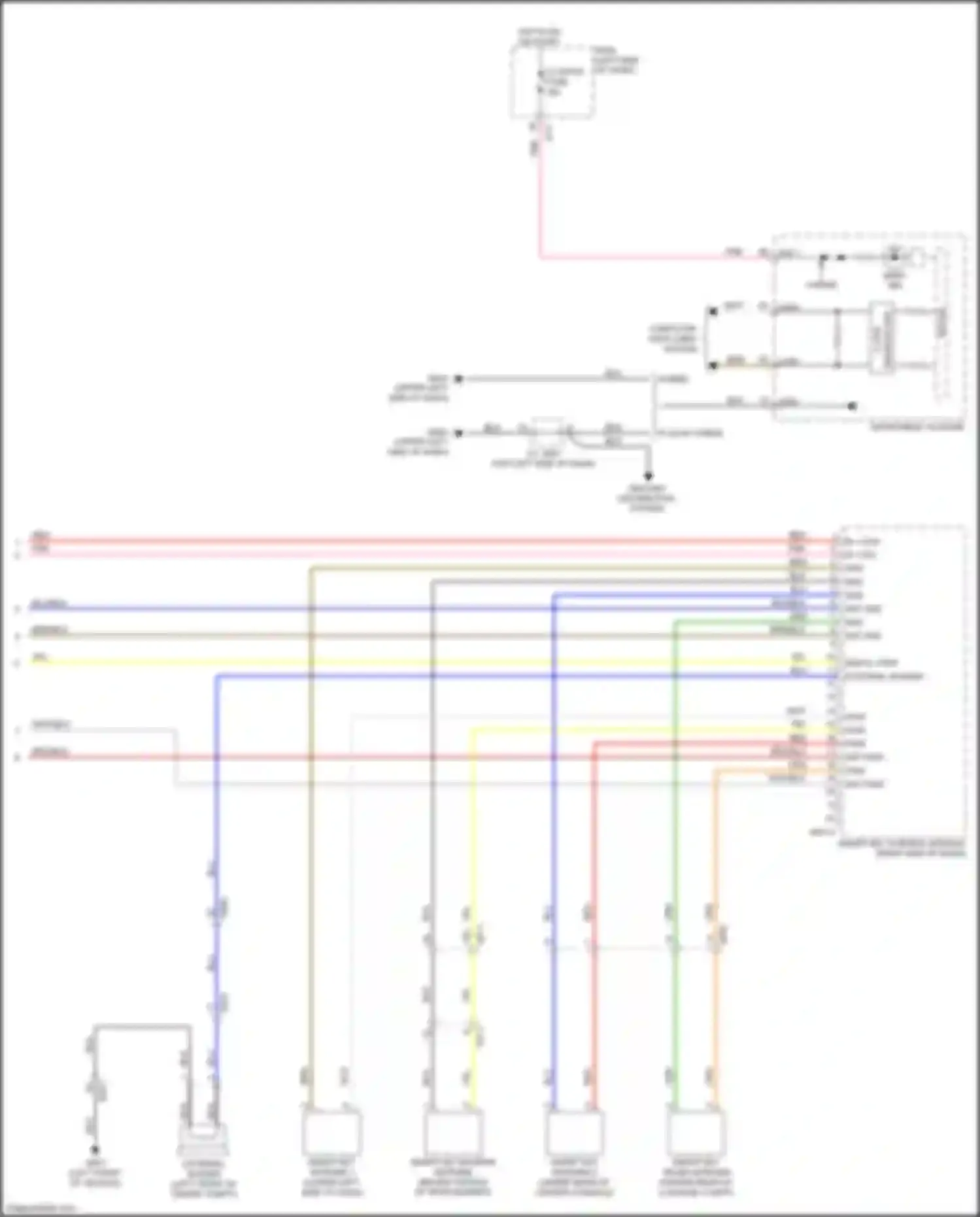 Wiring diagram plug-in hybrid for Kia Niro I facelift (2019-2022) (18 of 26)