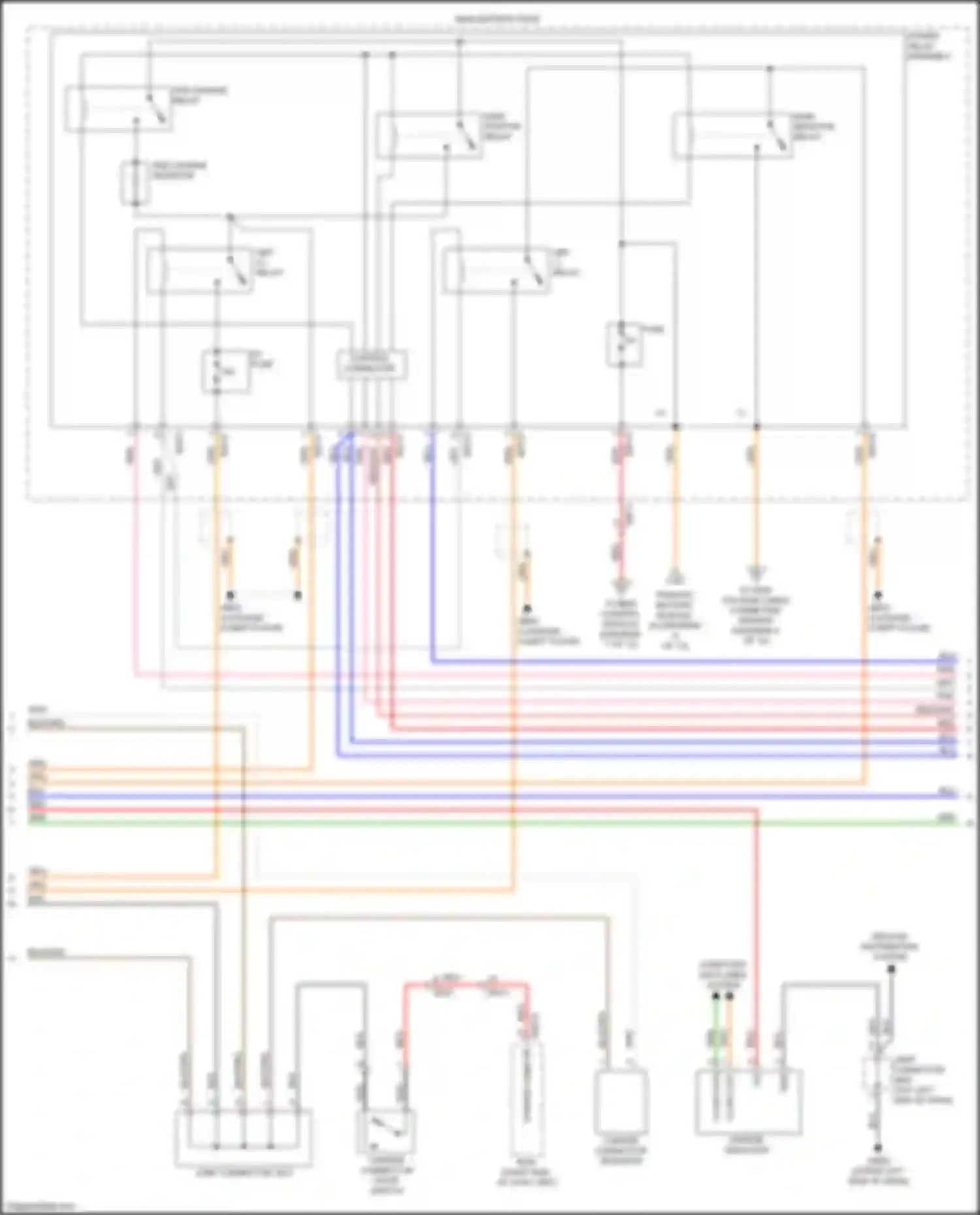 Wiring diagram pre-charge resistor for Kia Niro I facelift (2019-2022) (2 of 2)