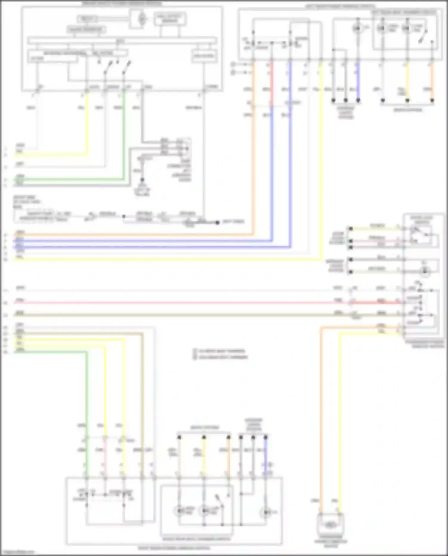 Wiring diagram red for Kia Niro I facelift (2019-2022) (108 of 159)