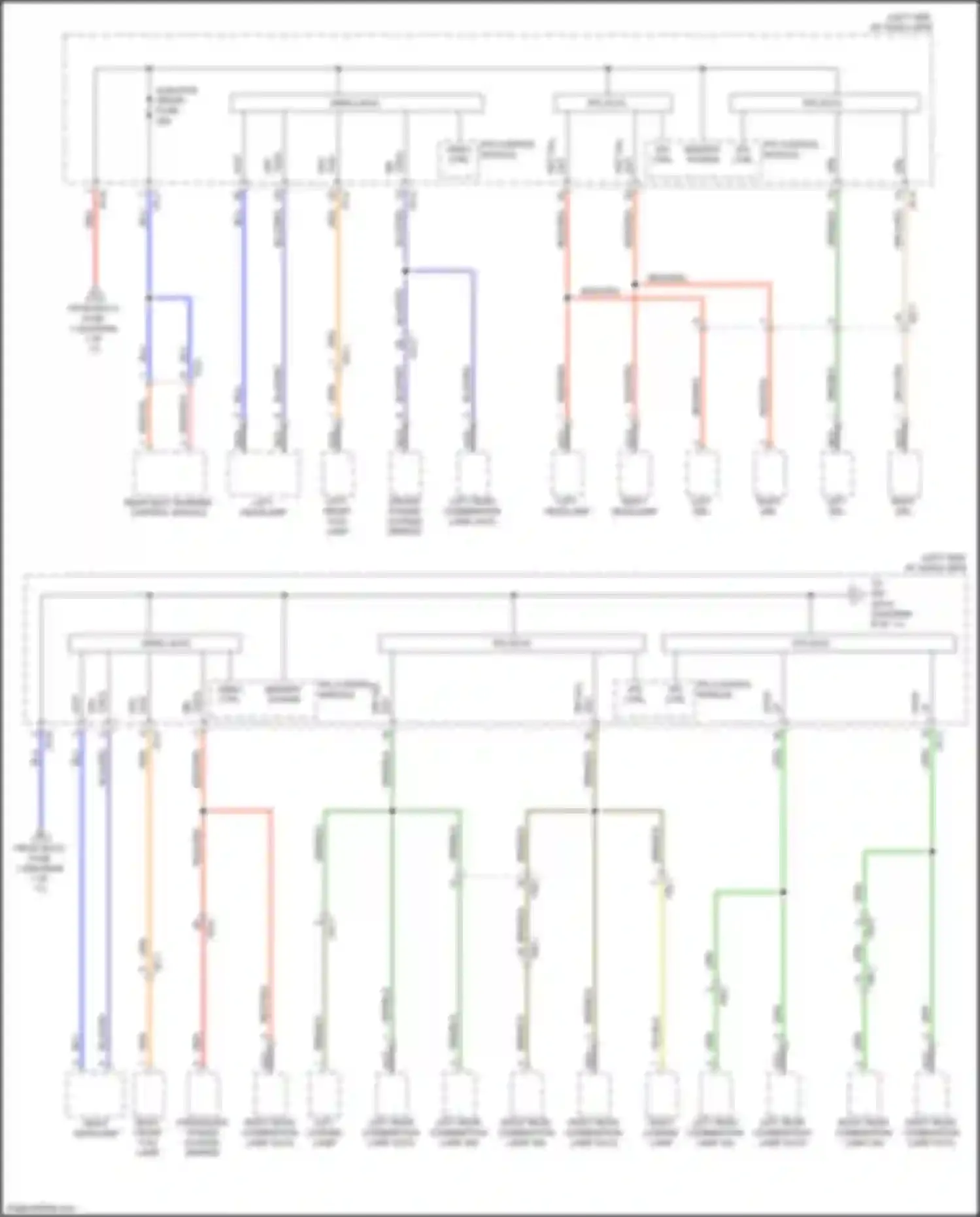 Wiring diagram red/org for Kia Niro I facelift (2019-2022) (7 of 16)