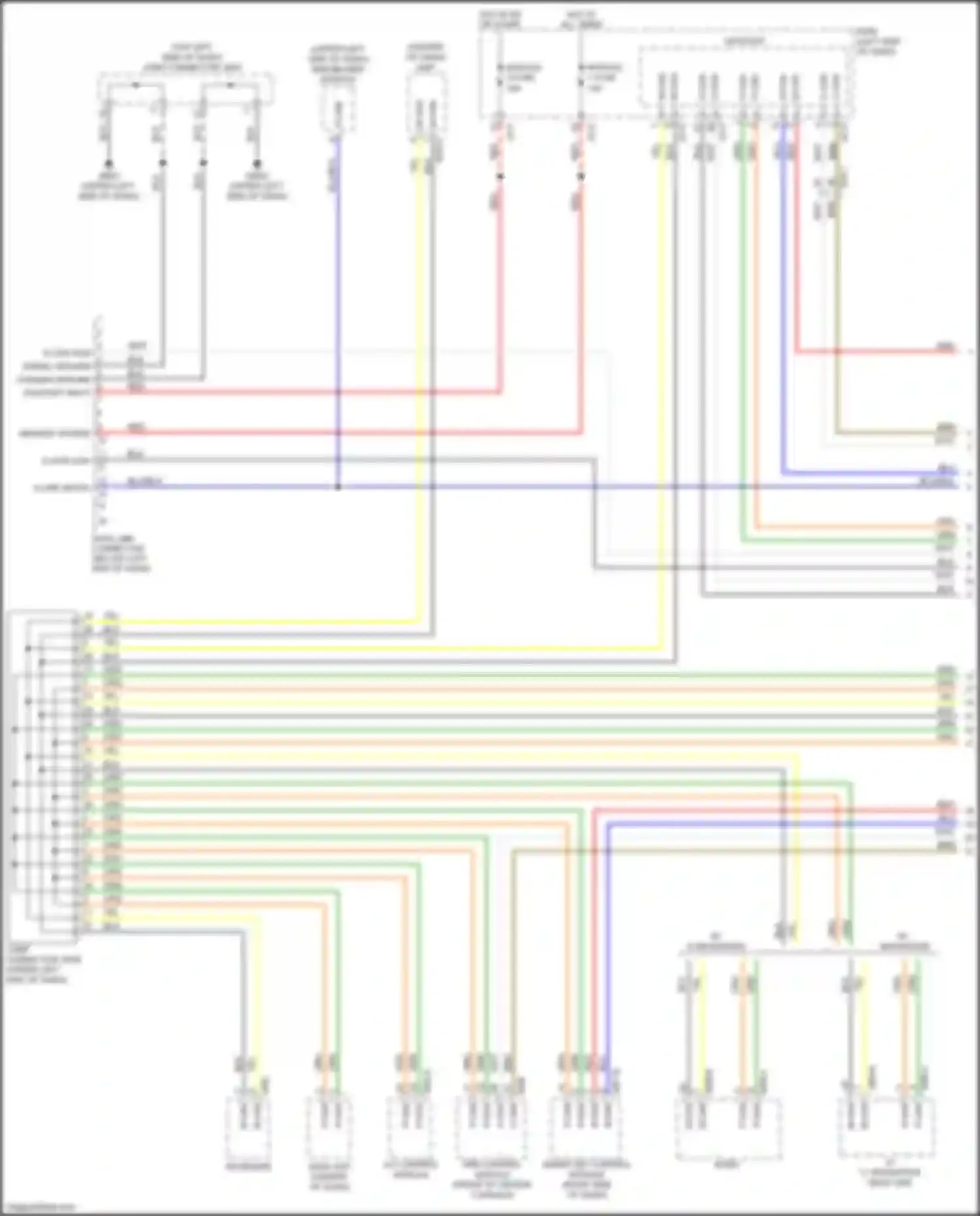 Wiring diagram smart key control module for Kia Niro I facelift (2019-2022) (4 of 21)