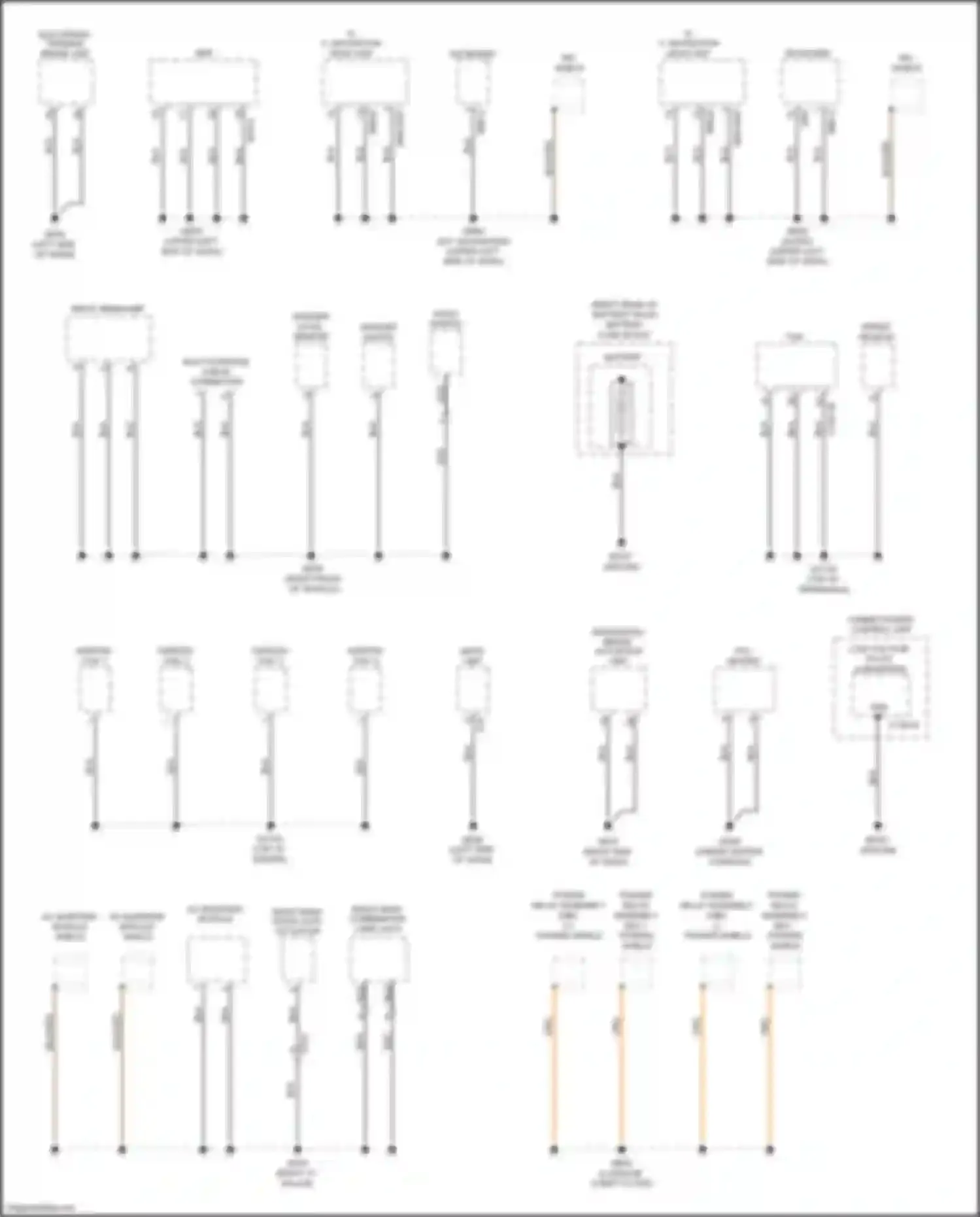 Wiring diagram speed sensor for Kia Niro I facelift (2019-2022) (2 of 2)