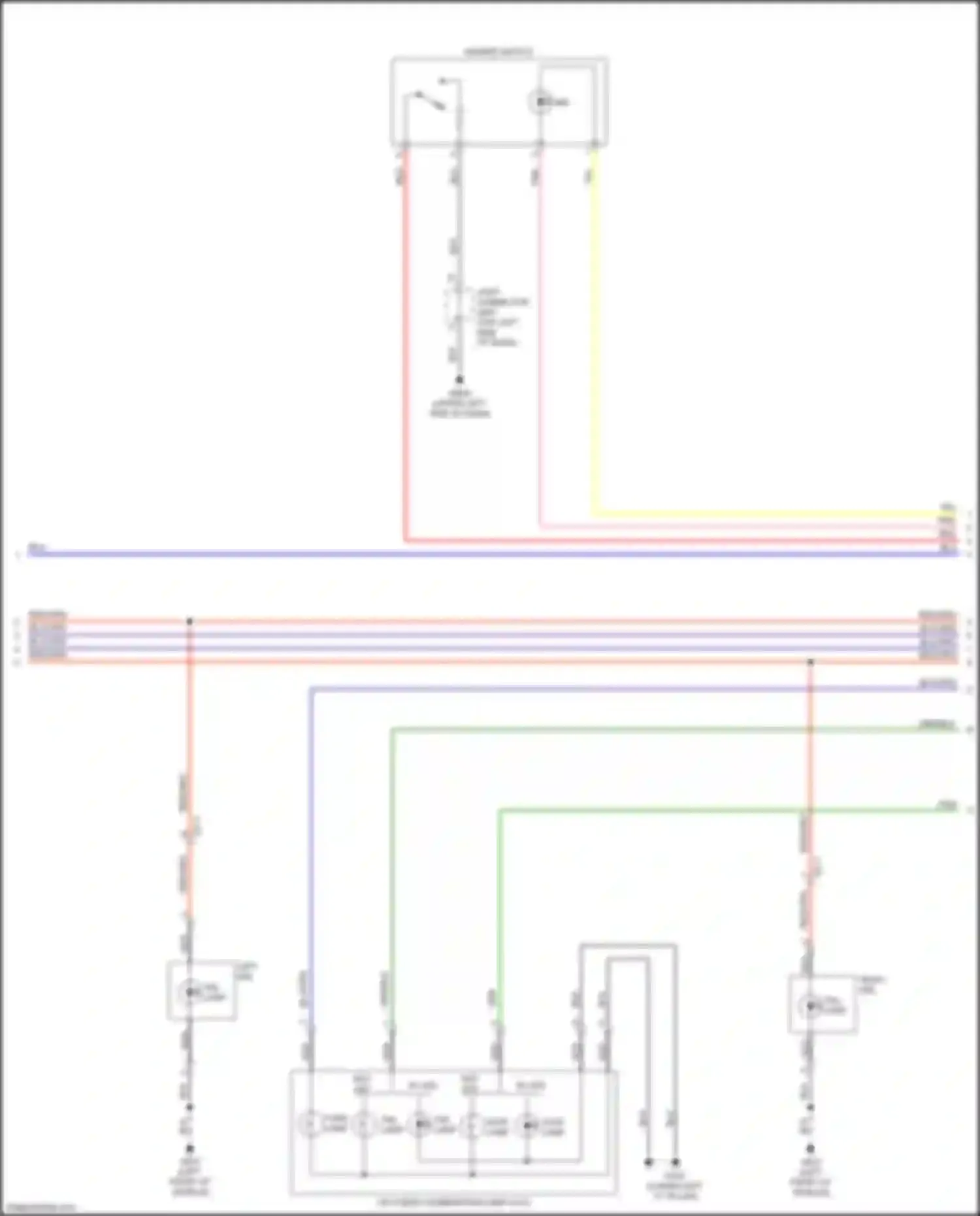 Wiring diagram stop lamp for Kia Niro I facelift (2019-2022) (1 of 4)