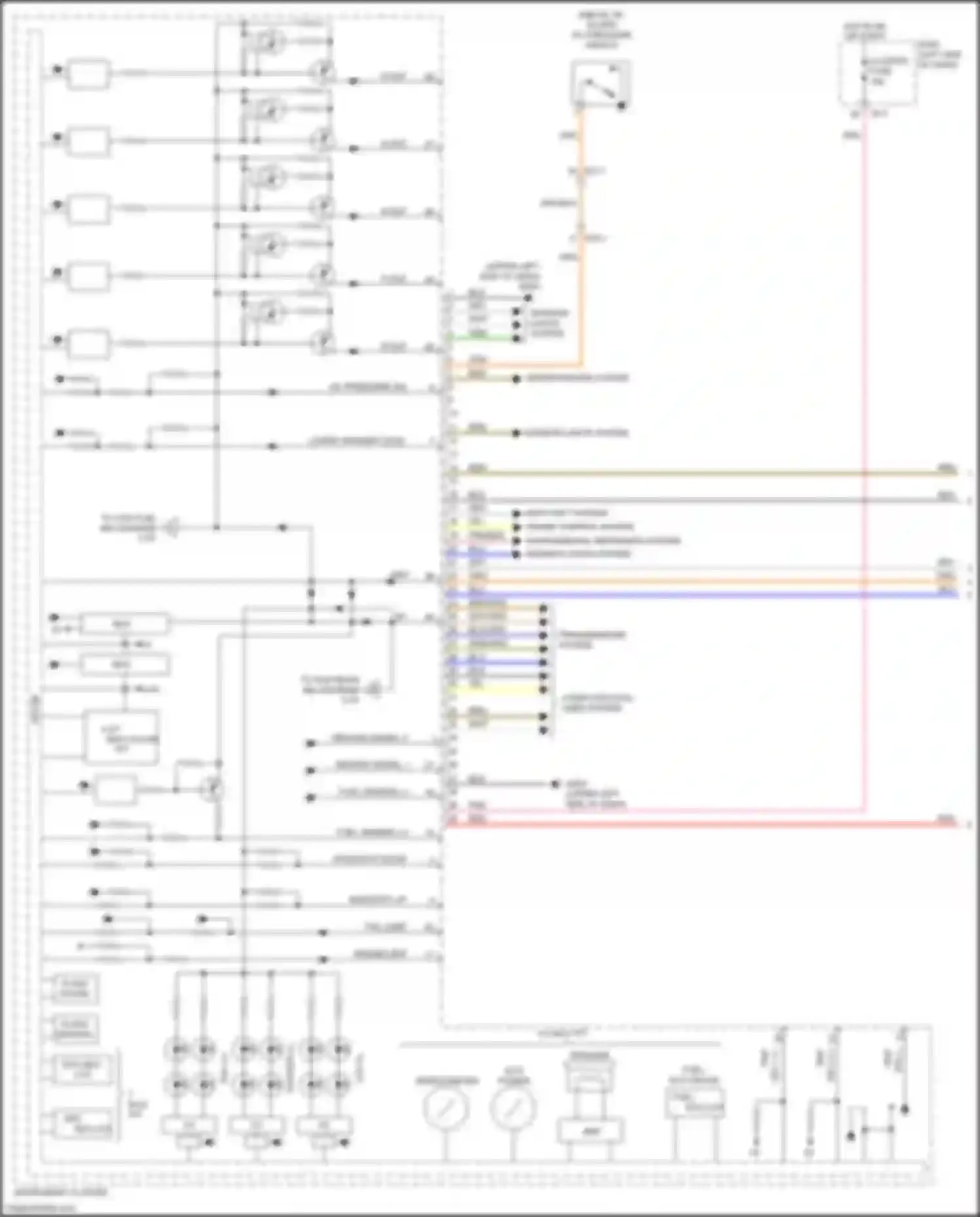 Wiring diagram sw 2 for Kia Niro I facelift (2019-2022) (1 of 5)