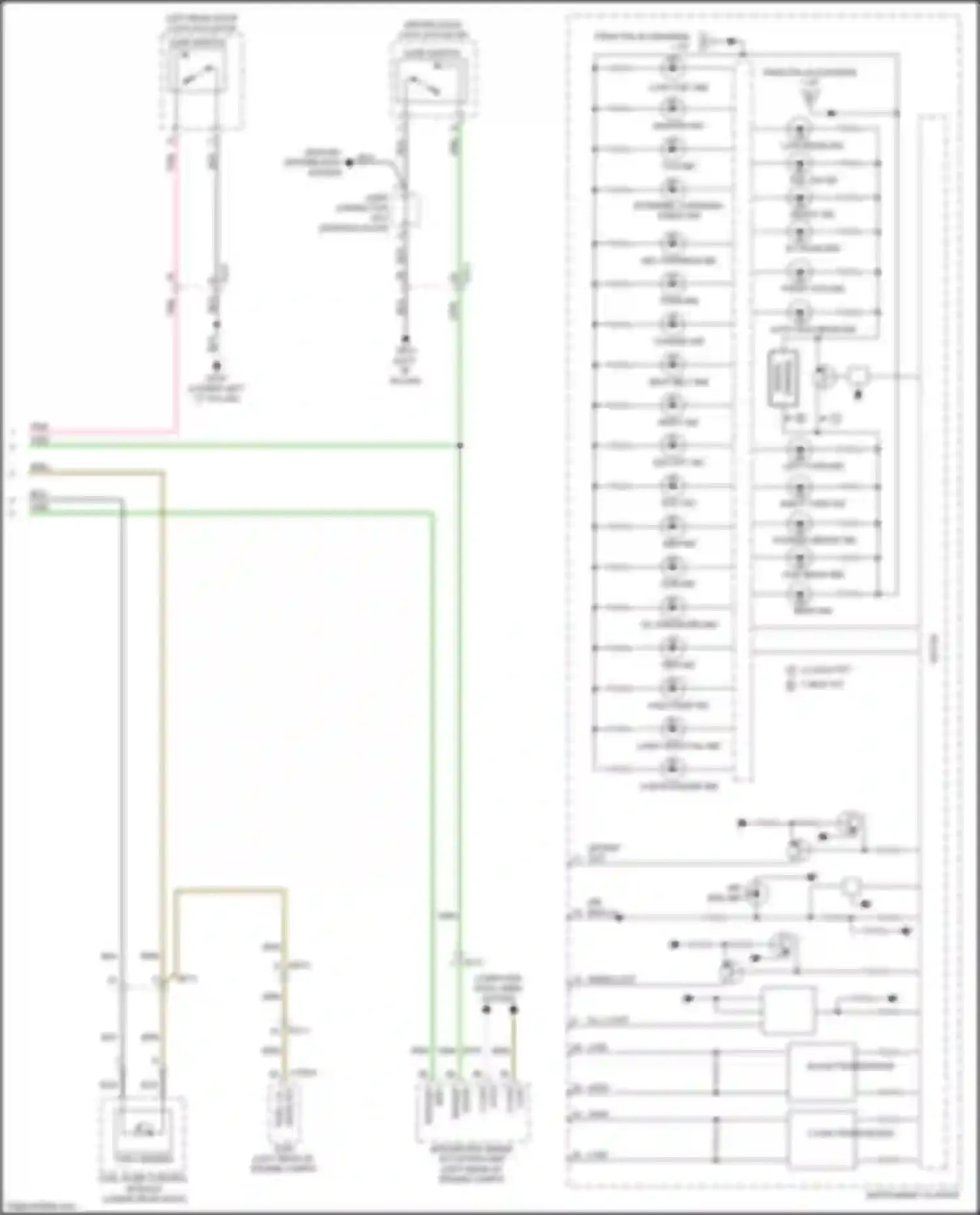Wiring diagram tail on ind for Kia Niro I facelift (2019-2022) (5 of 6)