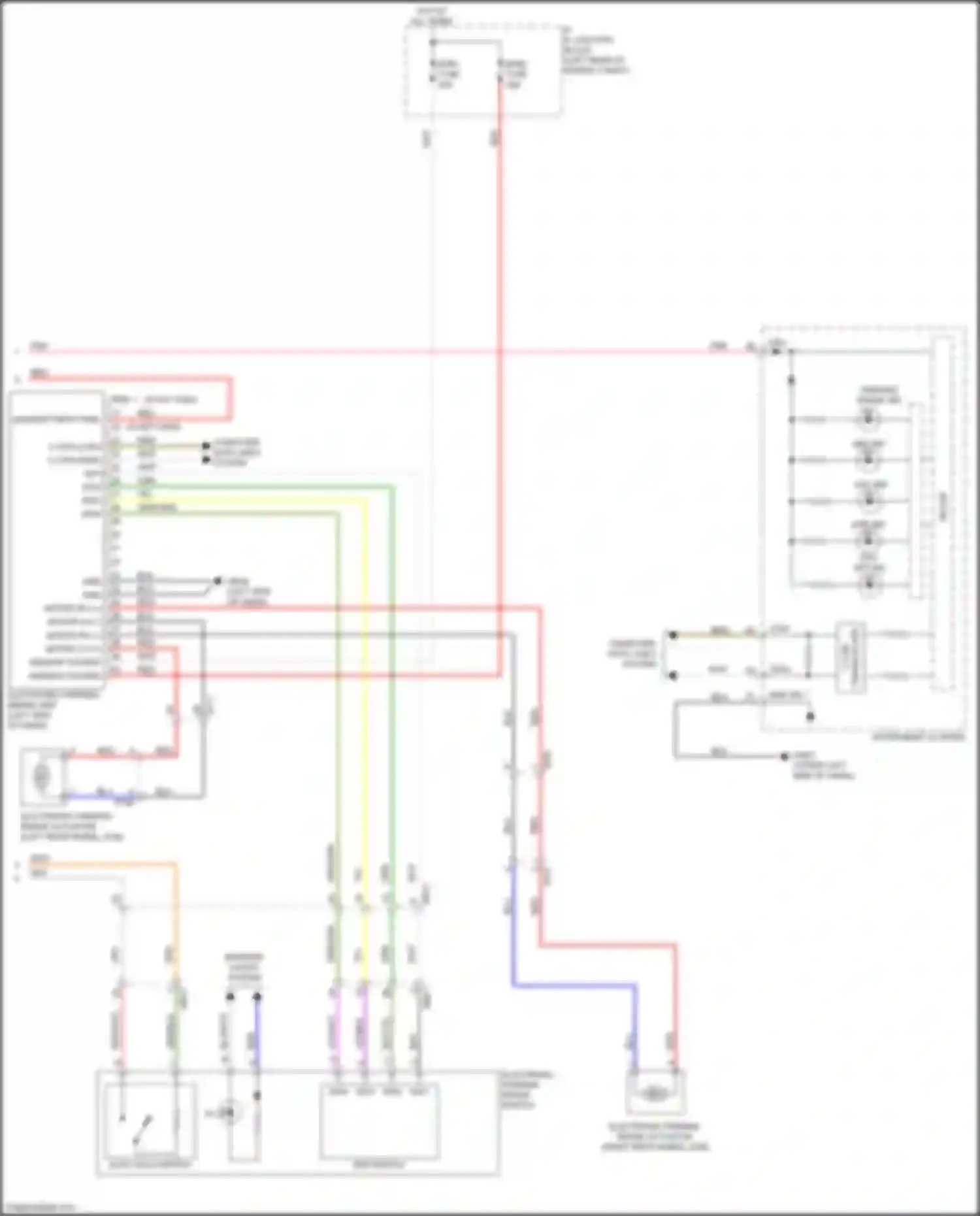Wiring diagram vio/wht for Kia Niro I facelift (2019-2022) (1 of 1)