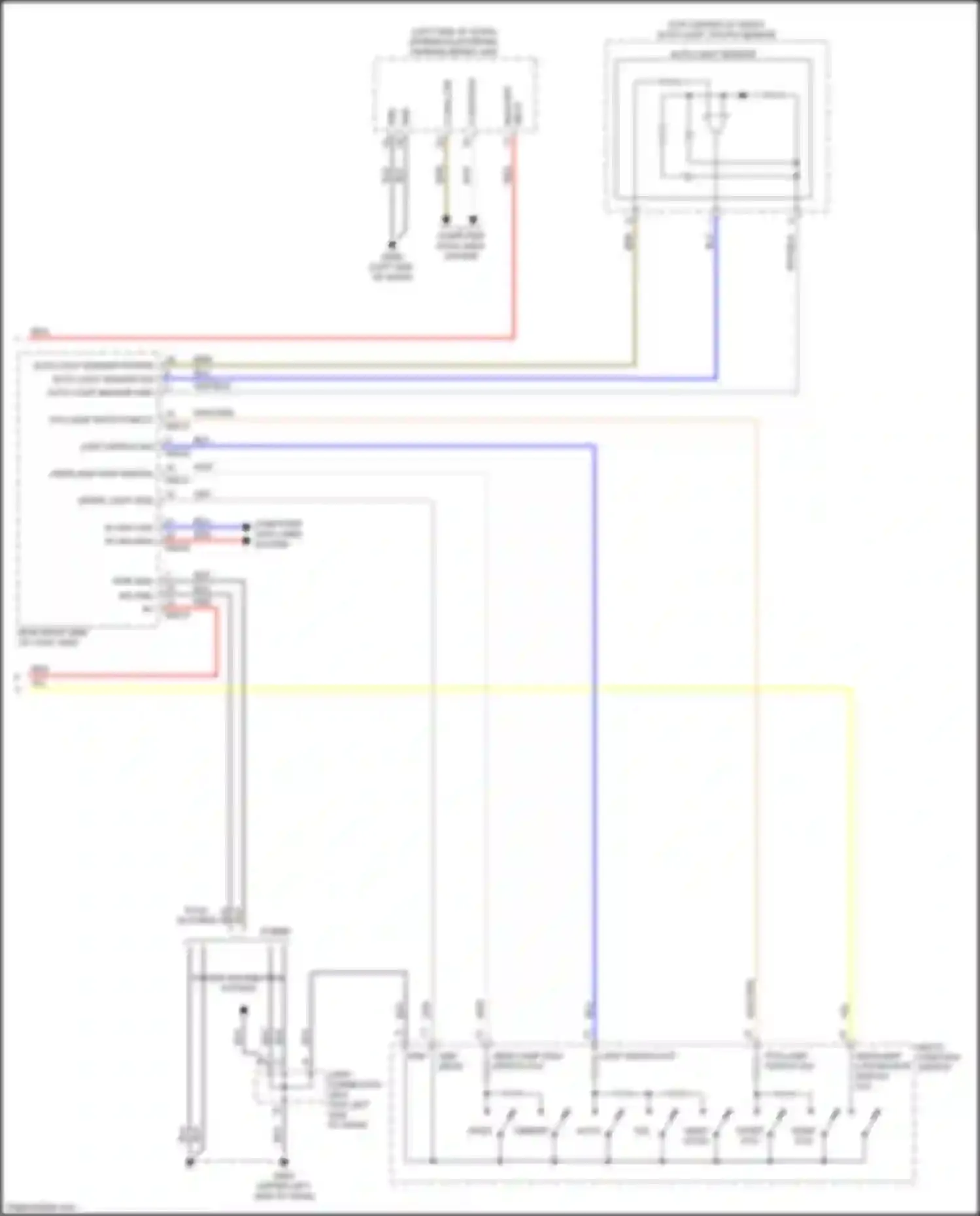 Wiring diagram wht/blk for Kia Niro I facelift (2019-2022) (1 of 21)