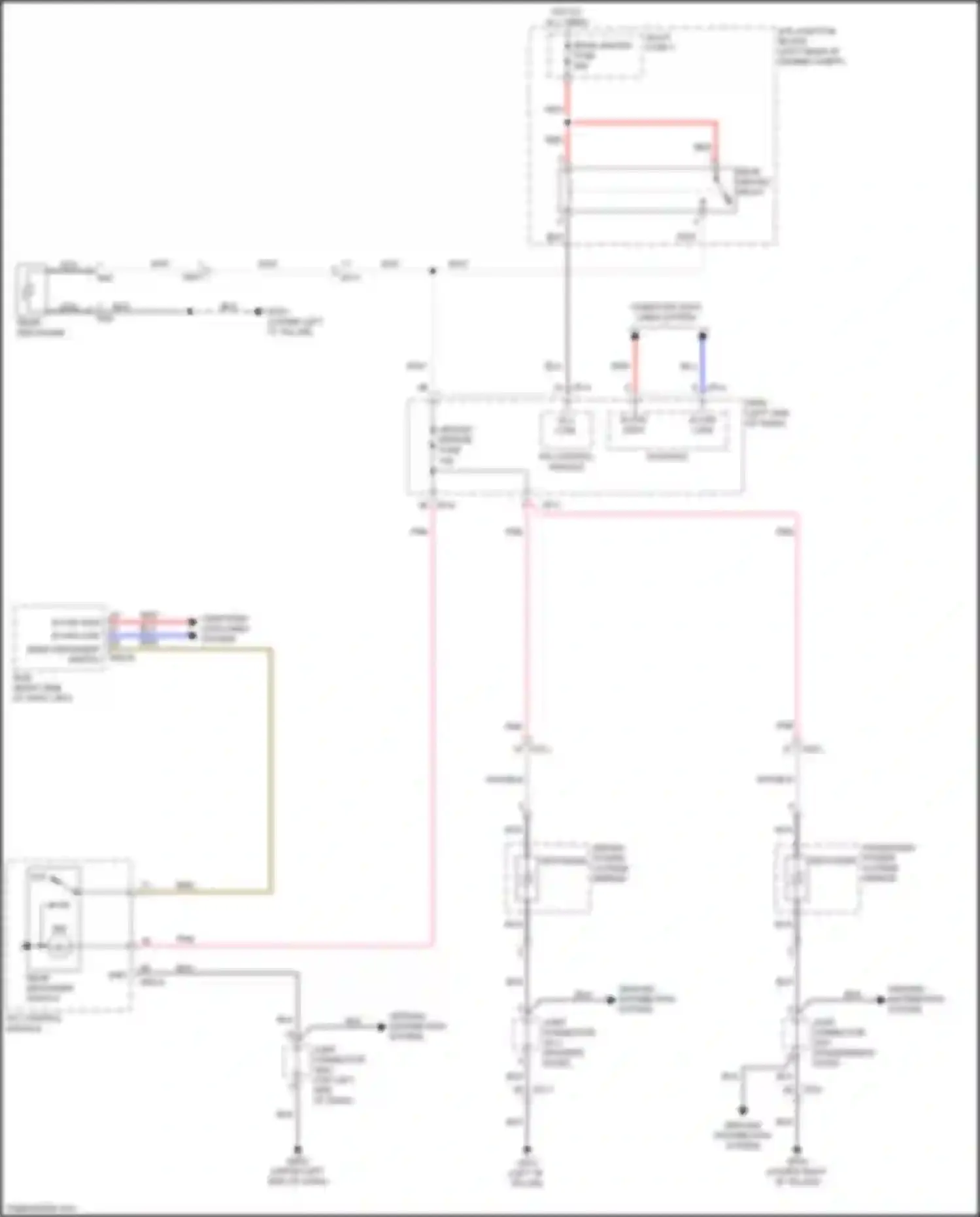 Wiring diagram wht/blk for Kia Niro I facelift (2019-2022) (5 of 21)